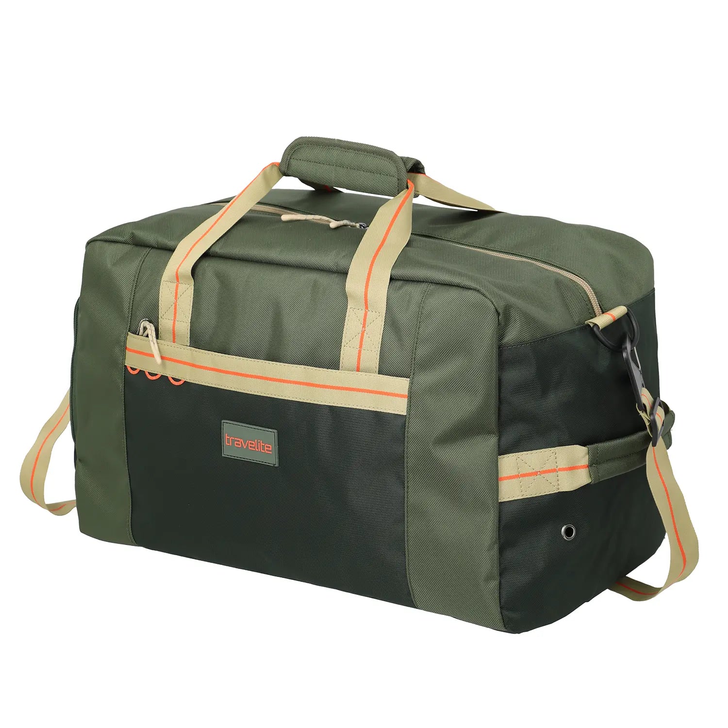 Seitliche Tragegriffe und Handle-Sleeve der Color Craze Reisetasche 48 cm