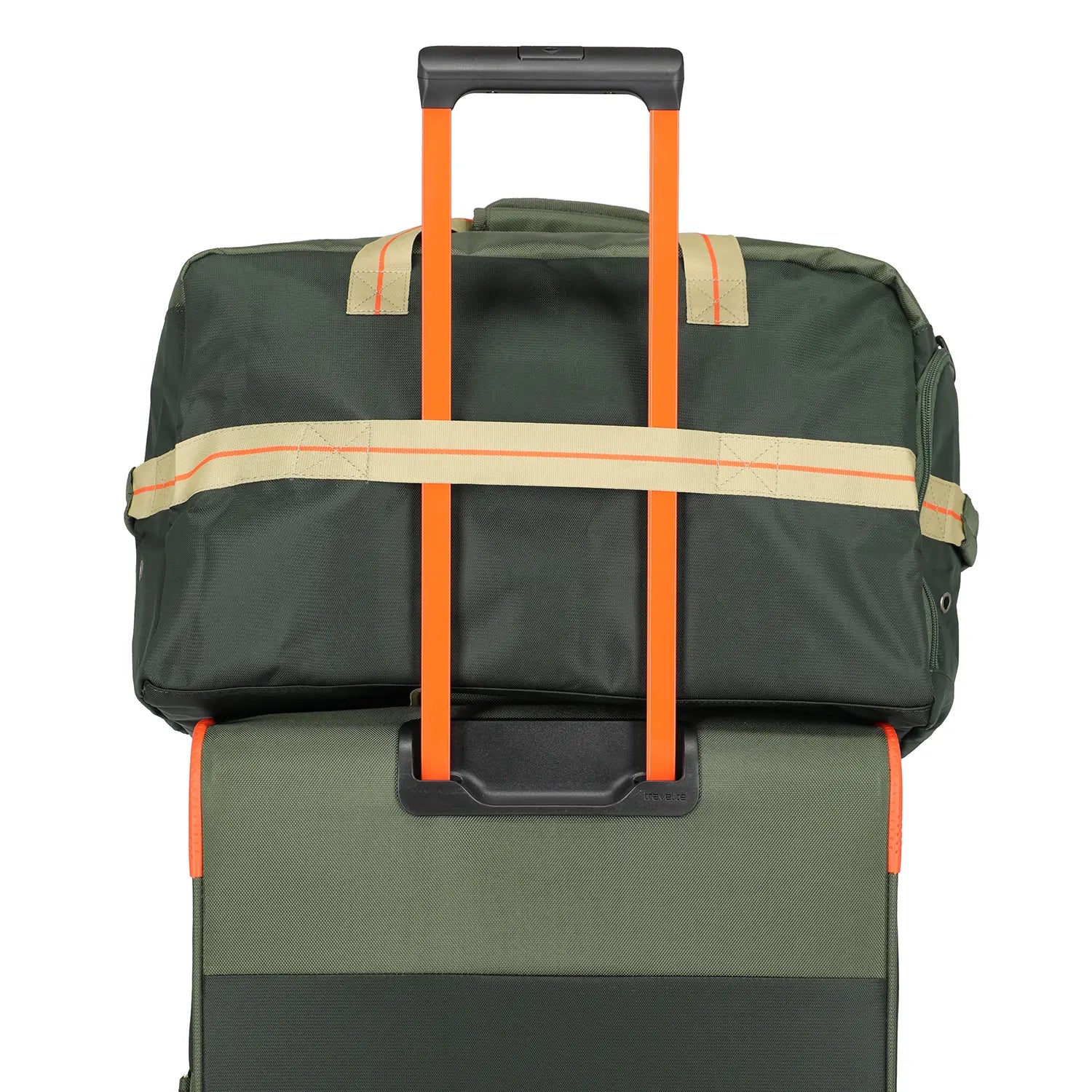 Seitliche Tragegriffe und Handle-Sleeve der Color Craze Reisetasche 48 cm