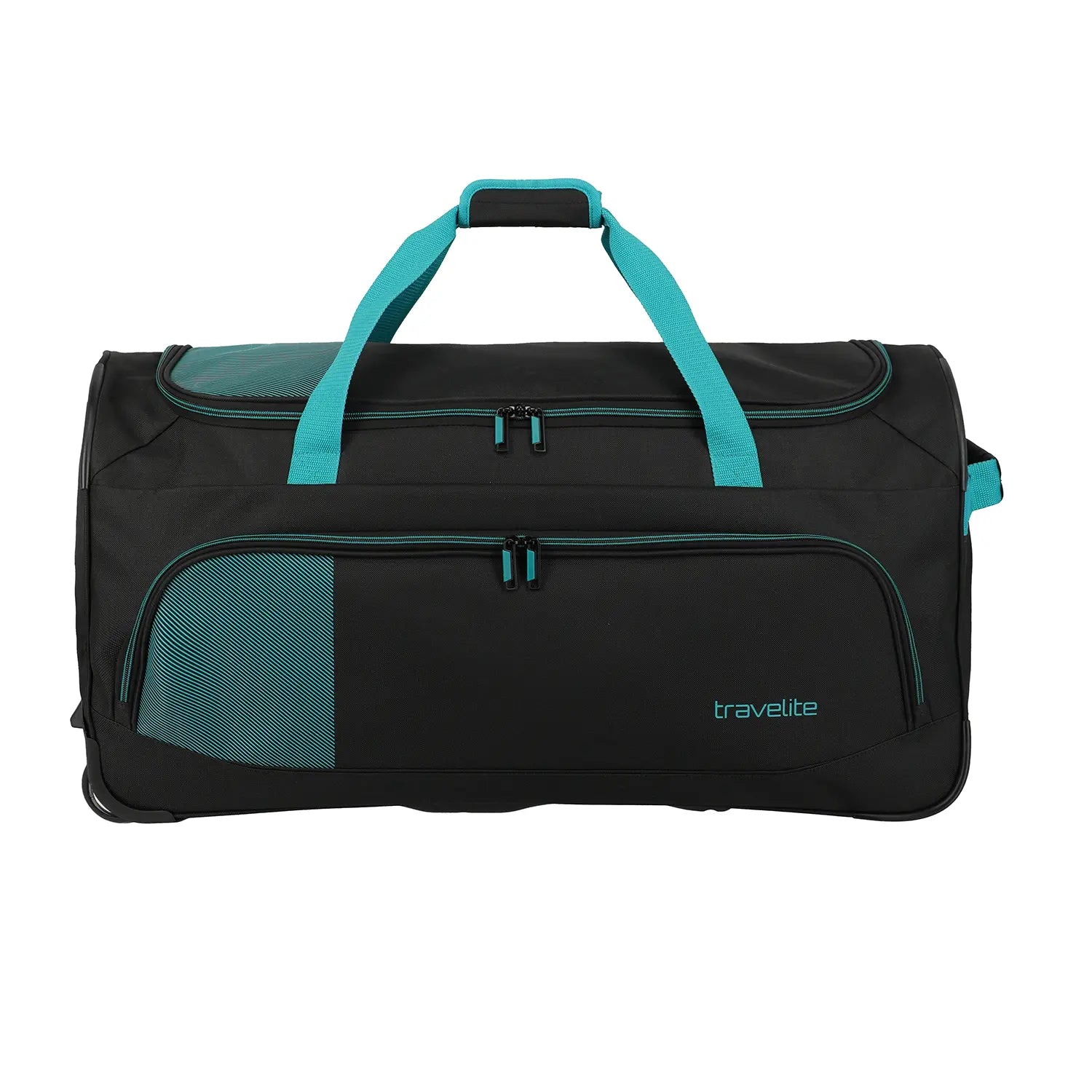 Travelite Basics Fresh Wheeled Travel Bag 71 cm - Green/Orange