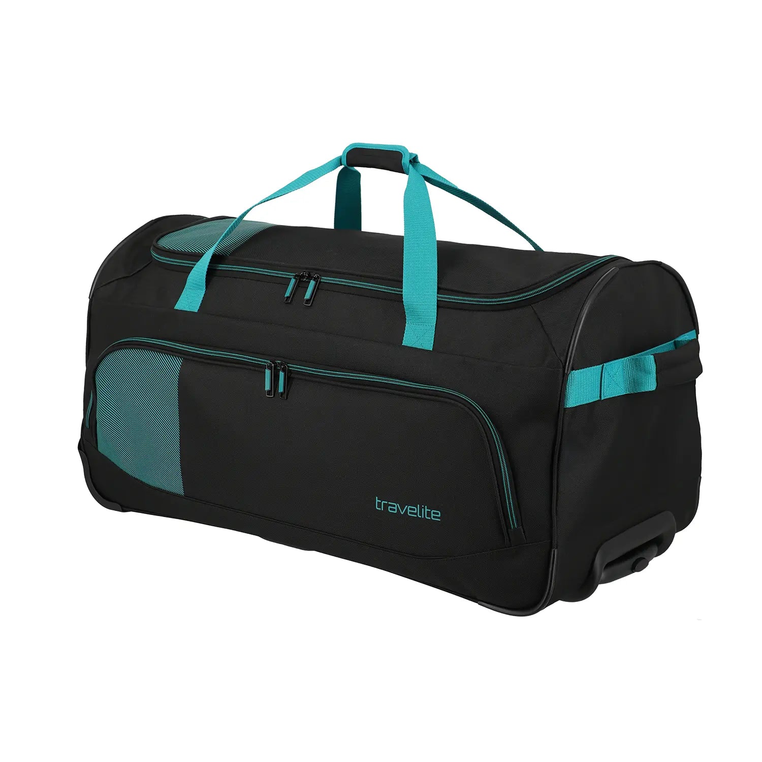 Travelite Basics Fresh Wheeled Travel Bag 71 cm - Green/Orange