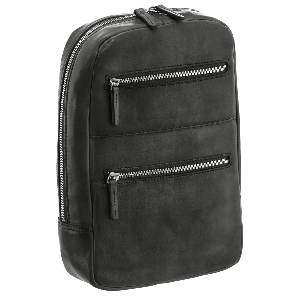 Leonhard Heyden Amsterdam Crossbag 30 cm - schwarz Leonhard Heyden - koffer - direkt.de