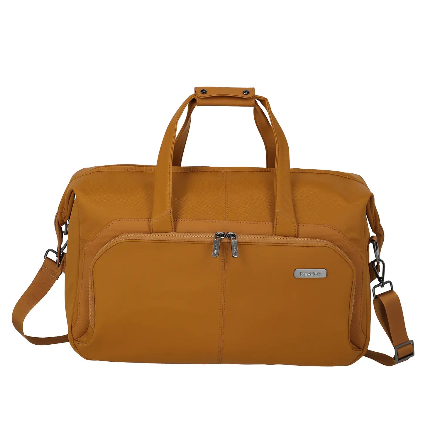 Travelite Priima Weekender 48 cm in Curry - Hauptansicht Reisetasche gelb