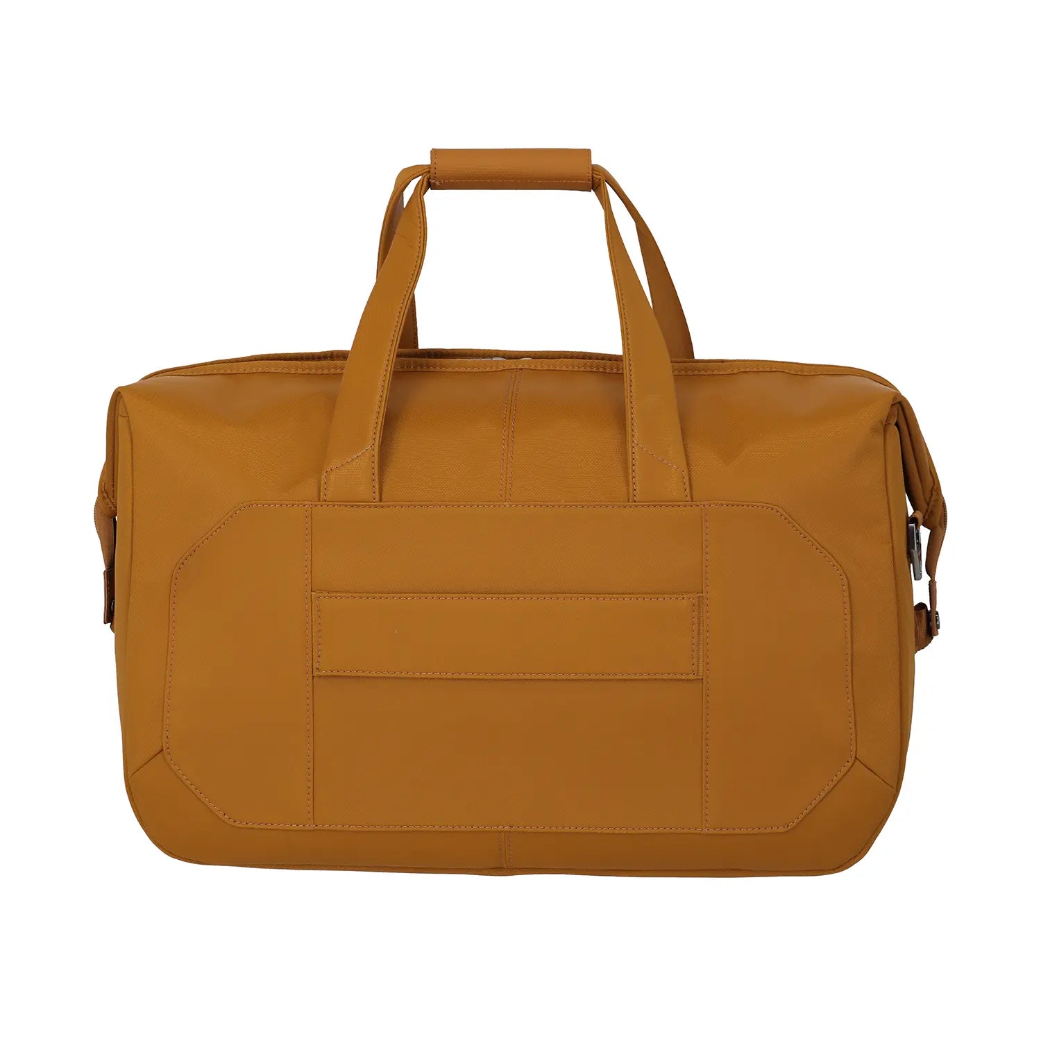 Travelite Priima Weekender 48 cm Curry - Rückansicht Aufstecklasche für Trolleys