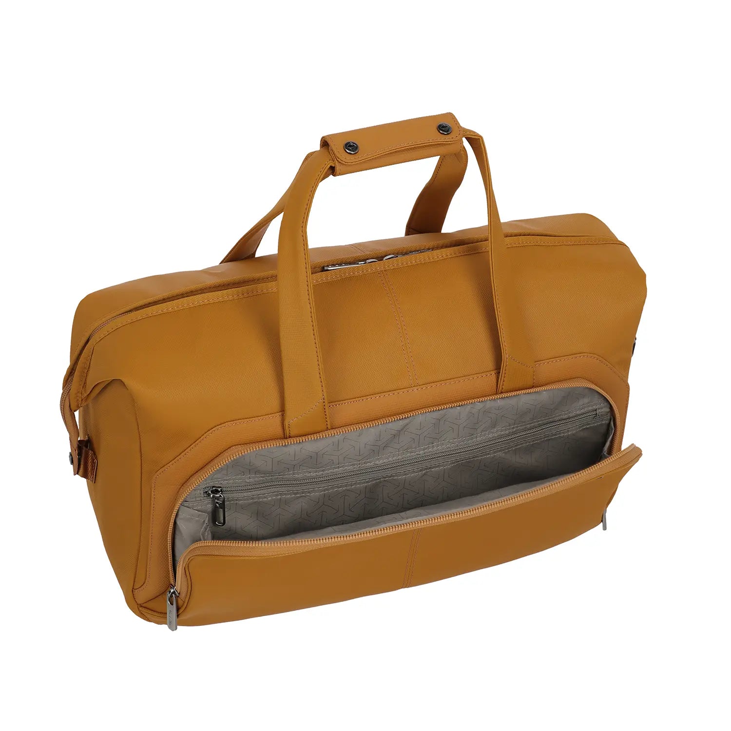 Travelite Priima Weekender 48 cm Curry - große Fronttasche mit RV-Fach