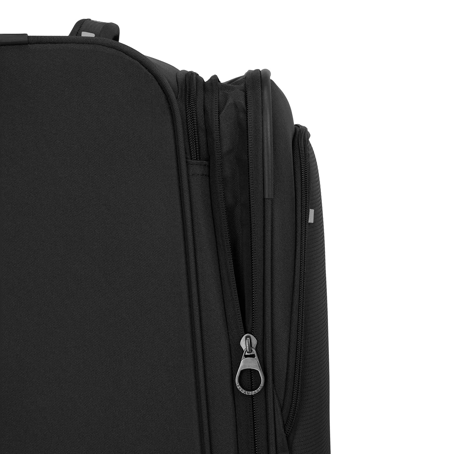 Detailansicht Dehnfalten vom Travelite Umbria 4-Rollen Trolley M 67 cm in Black