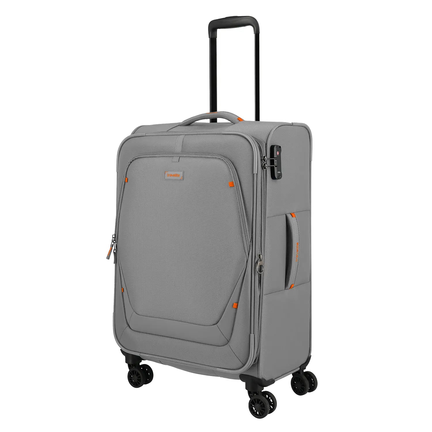 Travelite Umbria 4-Rollen Trolley M 67 cm in Smoky Grey