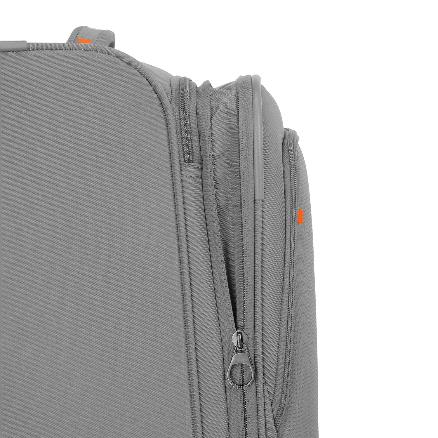 Detailansicht der Dehnfalte Travelite Umbria 4-Rollen Trolley M 67 cm - Smoky Grey