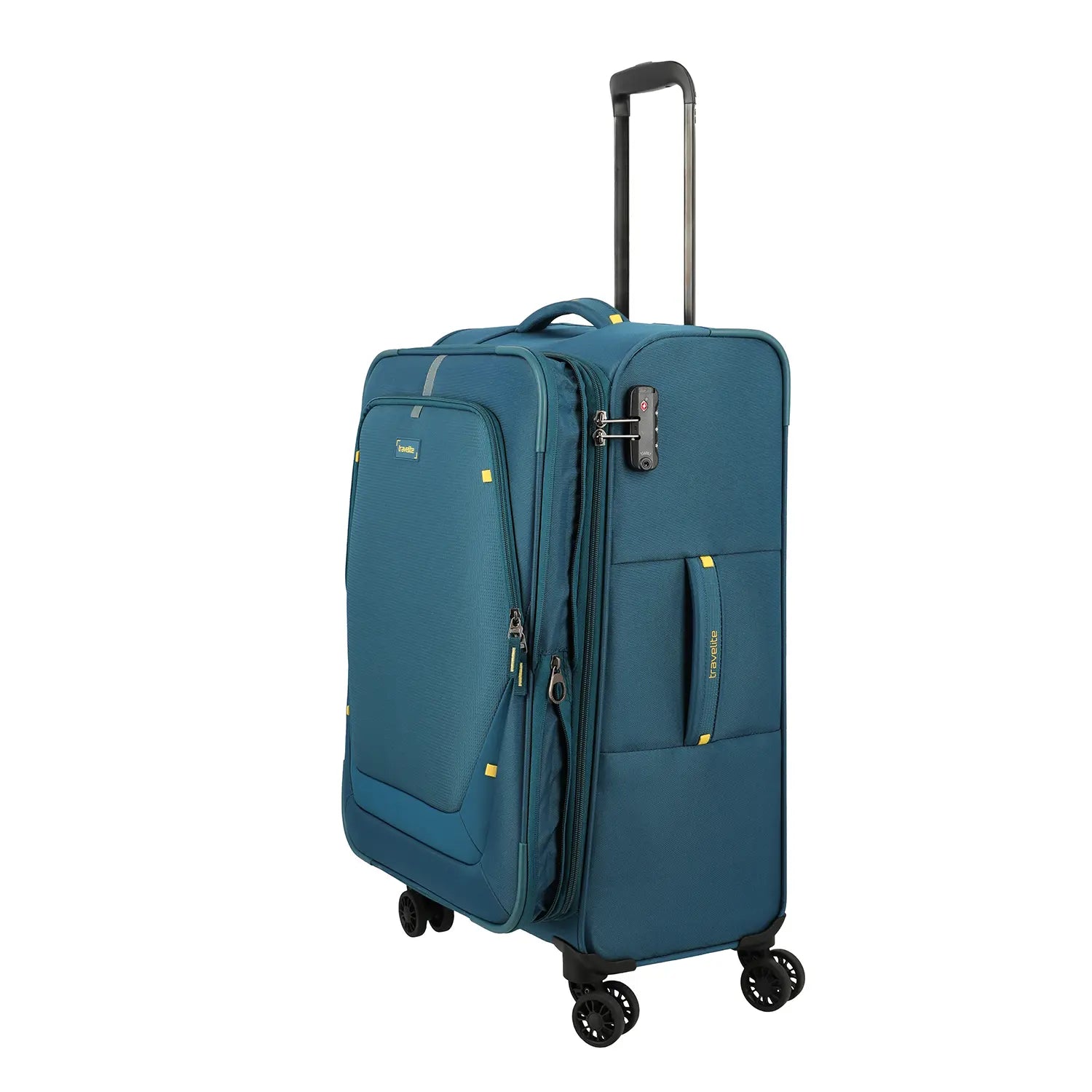 Travelite Umbria 67 cm Mittelgroßer Trolley - Reisegepäck M-Größe mit Dehnfalte