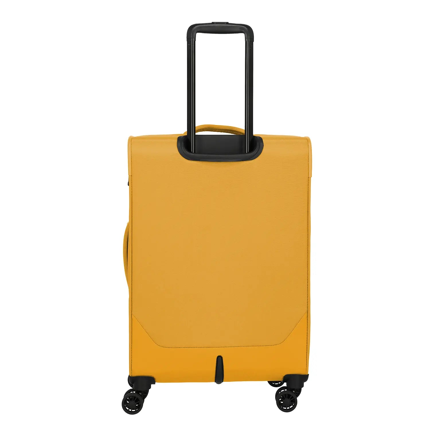 Rückansicht Travelite Umbria 4-Rollen Trolley M in Gelb