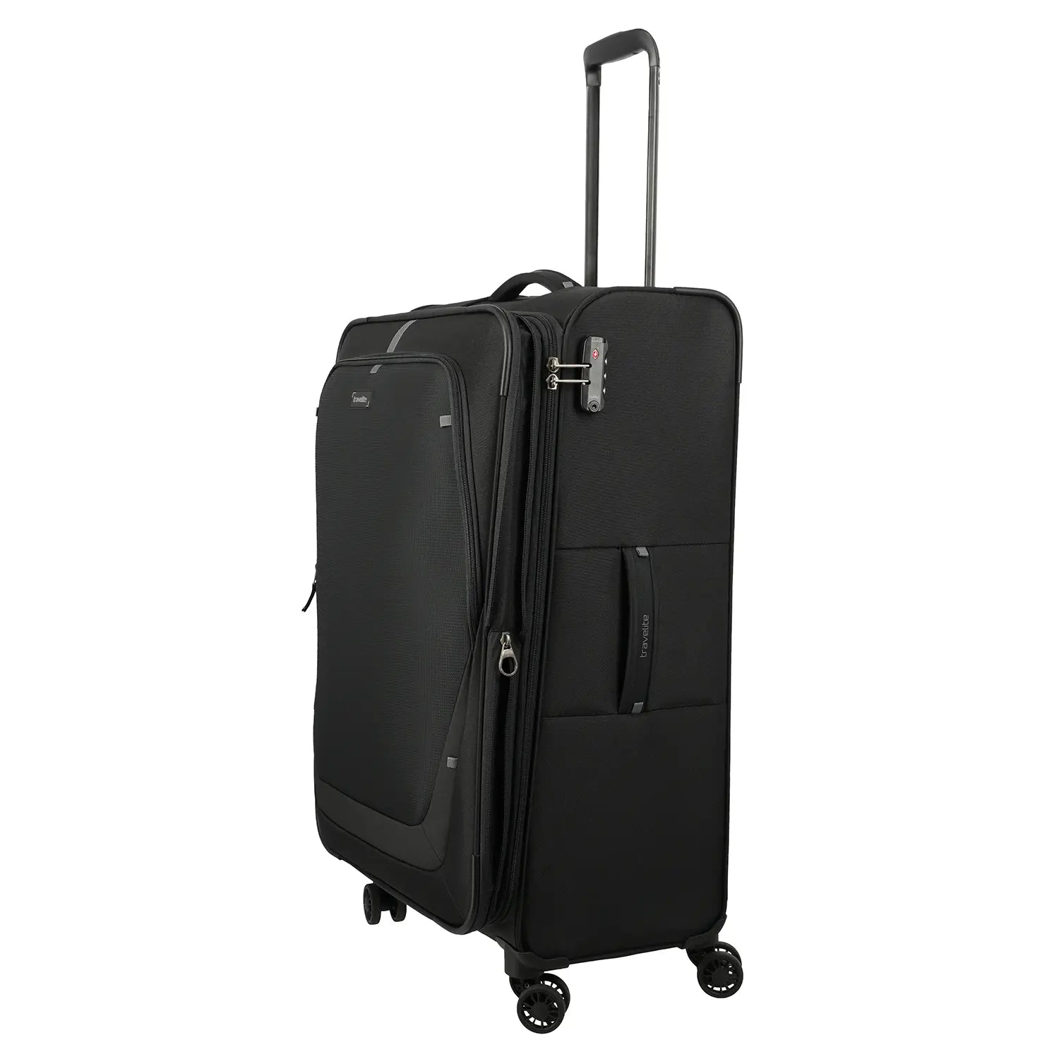 Dehnfalte vom Travelite Umbria 4-Rollen Trolley L 77 cm - Black