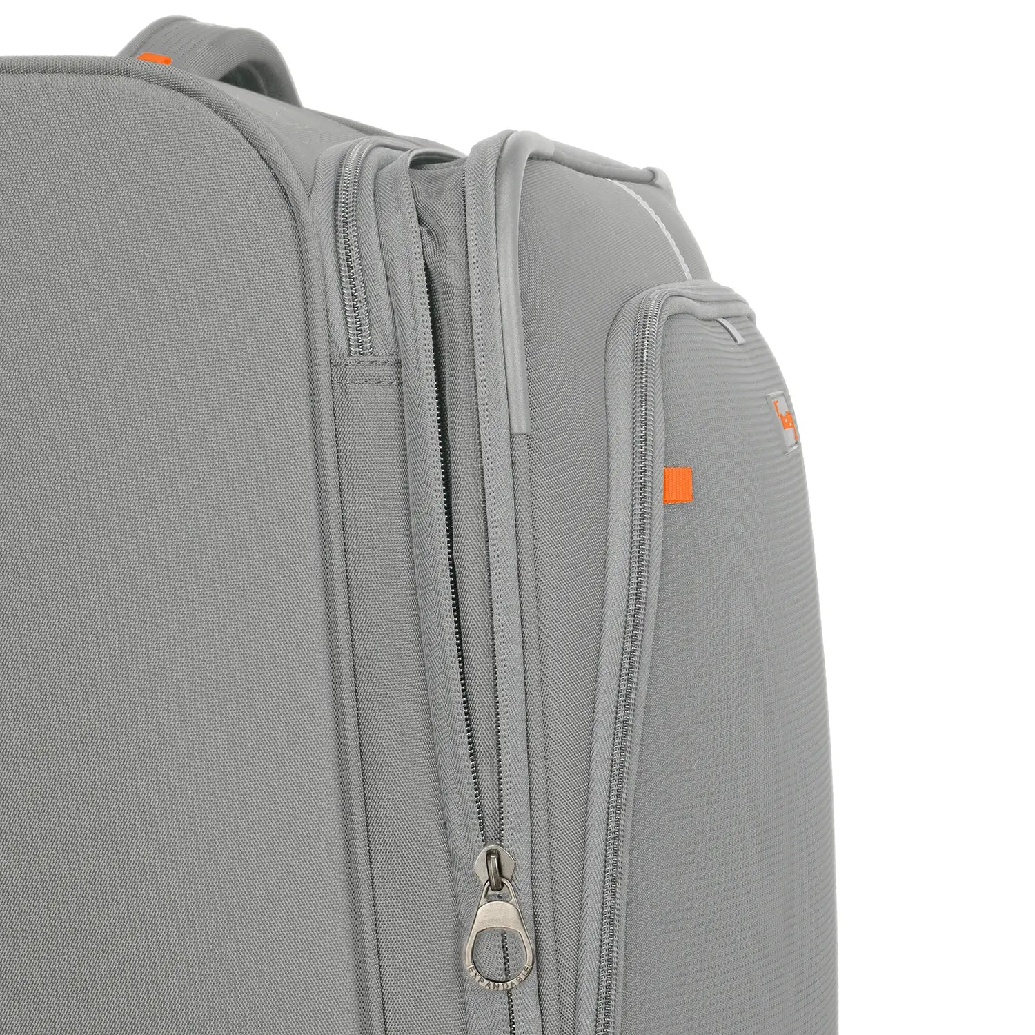 Detailbild der Dehnfalte bei Travelite Umbria 4-Rollen Trolley L 77 cm - Smoky Grey