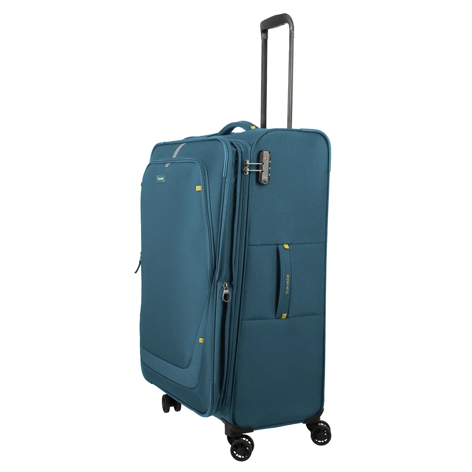 Travelite Umbria 77 cm Großer Trolley - Aufgabegepäck L-Größe mit Dehnfalte