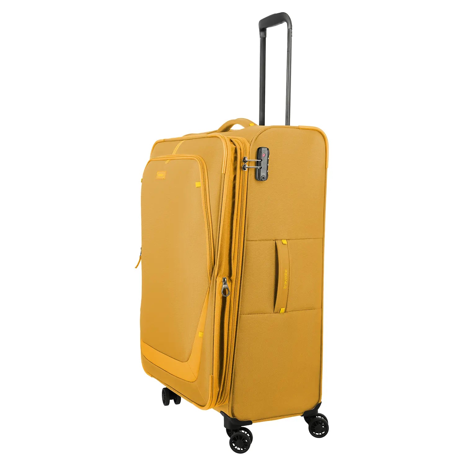 Dehnfalte bei Travelite Umbria 4-Rollen Trolley L 77 cm - Golden Glow