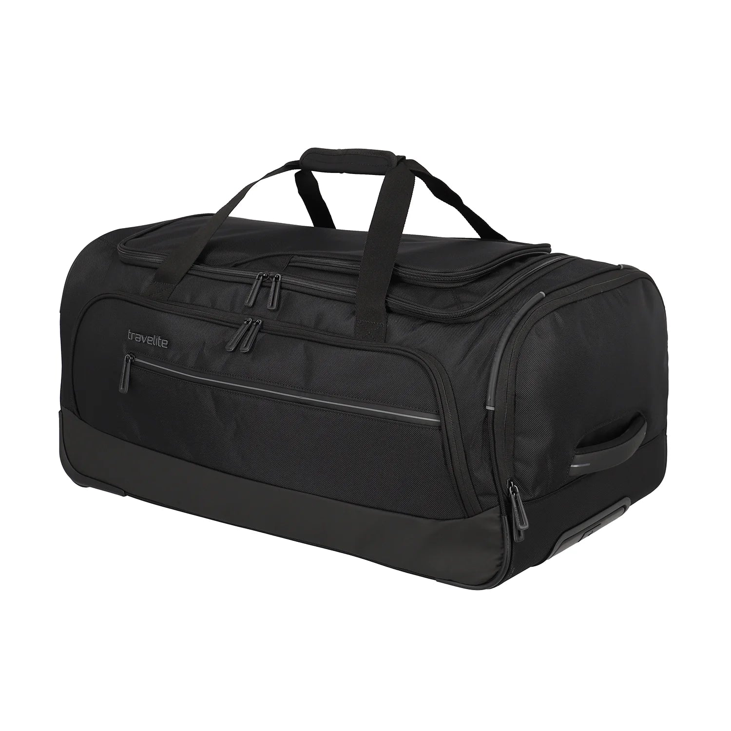 Travelite Crosslite 5.0 rolling travel bag M 69 cm Black