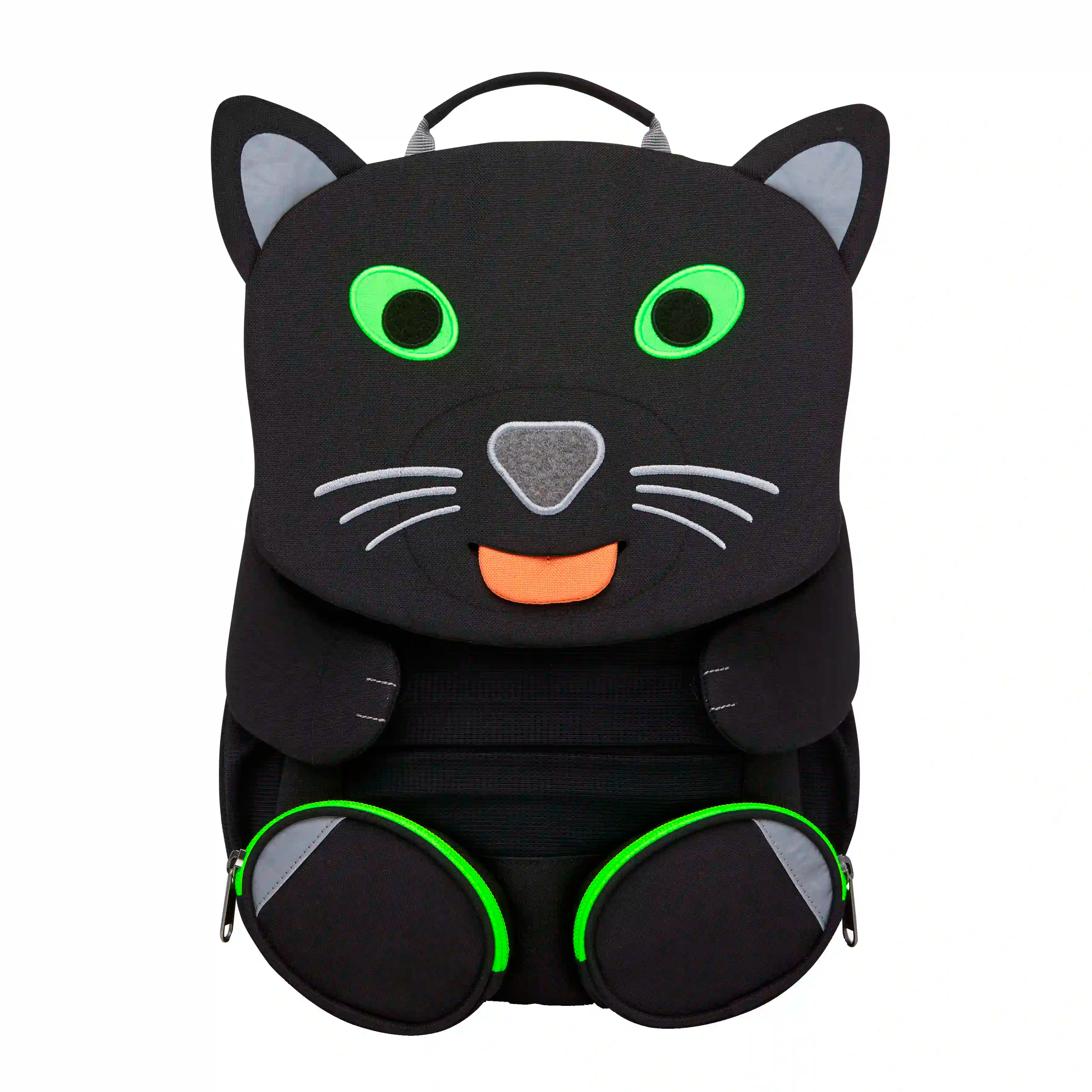 Affenzahn Large Friend Children's Backpack 32 cm - Black Panther