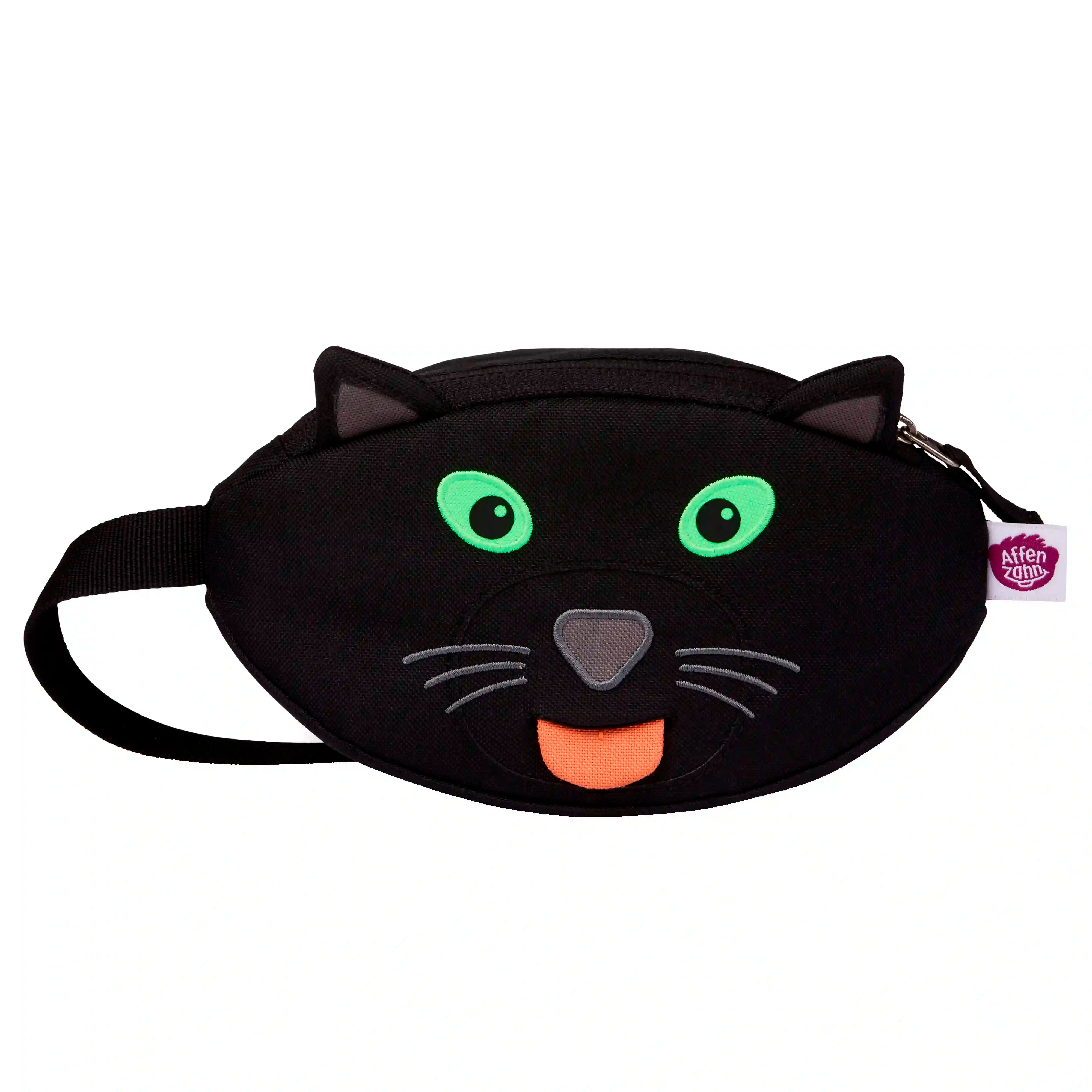 Affenzahn Hipbag Bauchtasche für Kinder 22 cm - Schwarzer Panther