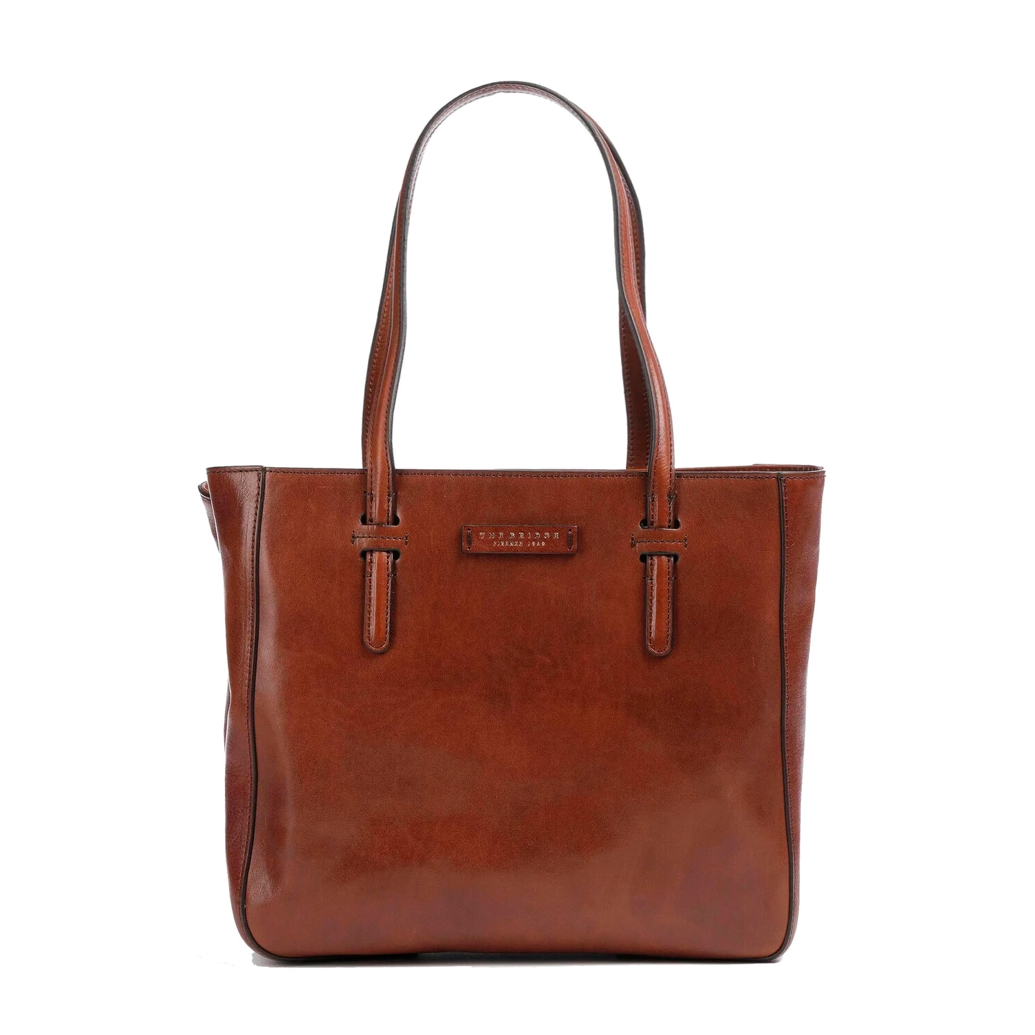 Frontansicht The Bridge Diana Shopping Bag in Marrone
