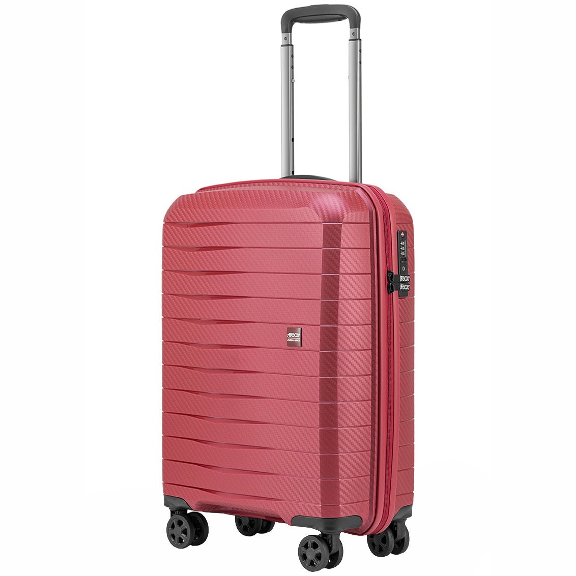 Epic Airbox AZ18 4-Rollen Kabinentrolley 55 cm - Rasberry Red