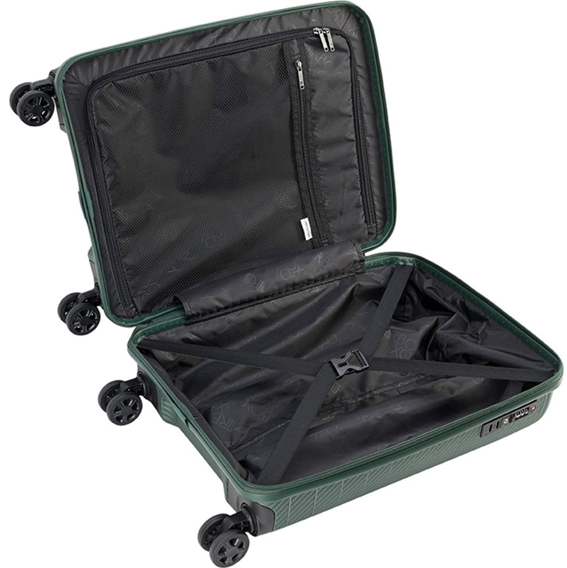 Epic Airbox AZ18 4-Rollen Kabinentrolley 55 cm - Forest Green