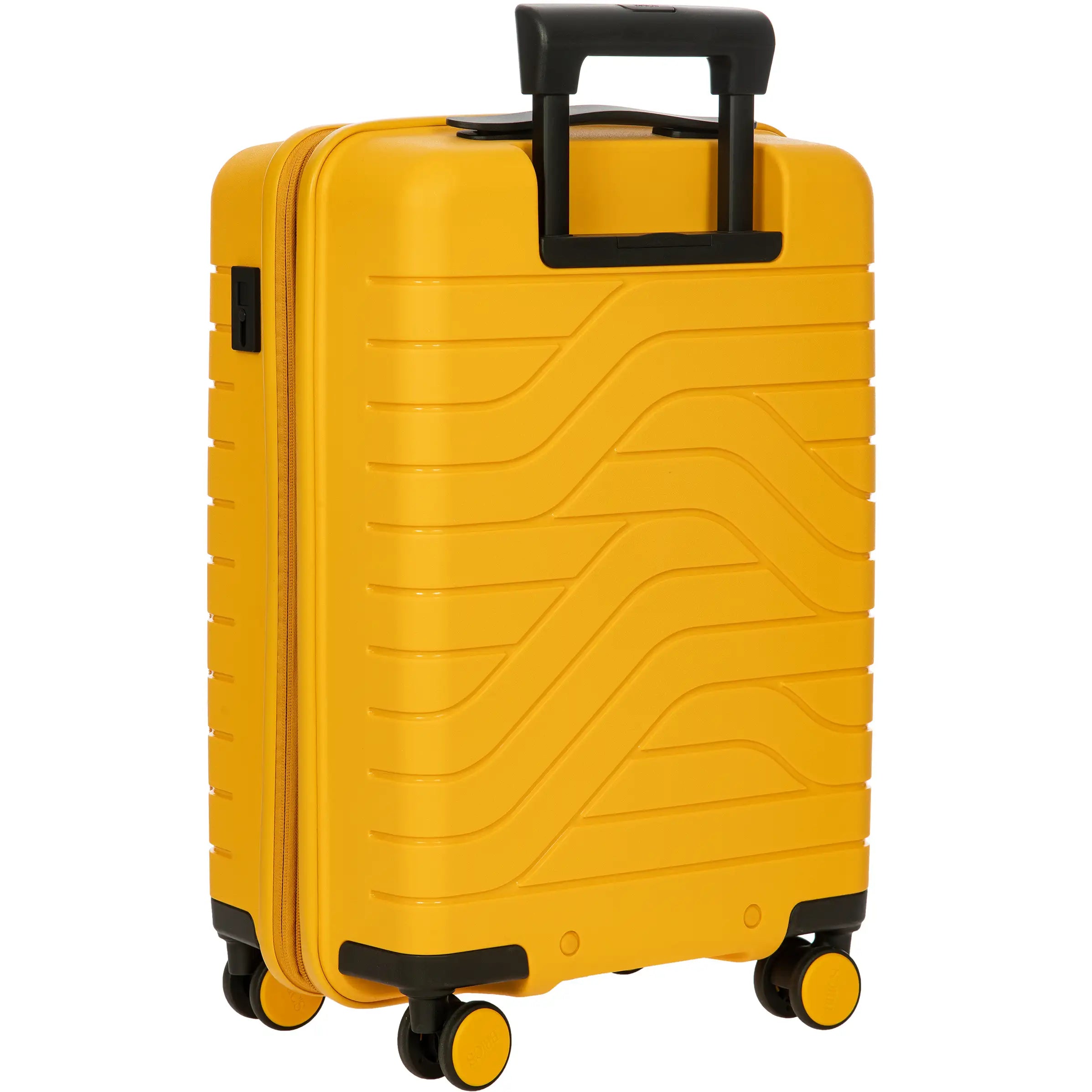 By by Brics Ulisse 4-wheel cabin trolley with front pocket 55 cm - Mango