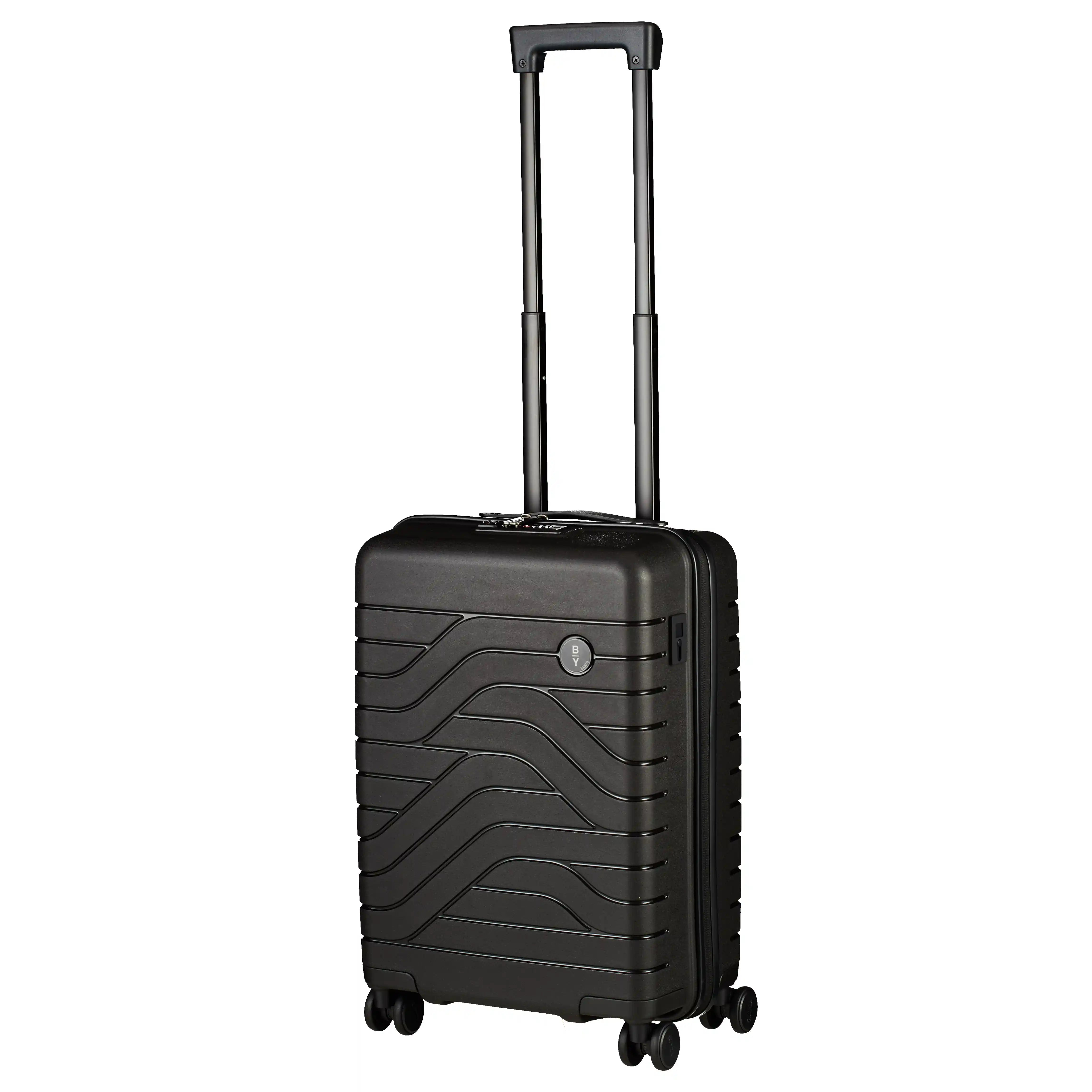 BY by Brics Ulisse 4-Rollen Kabinentrolley 55 cm - Black