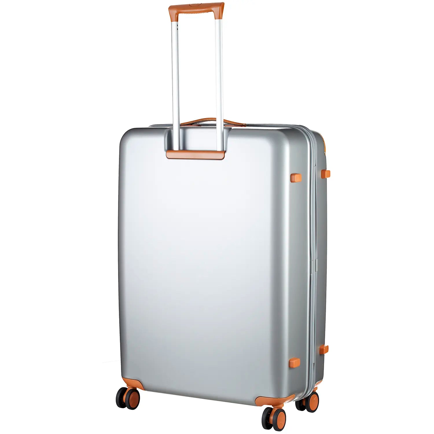 Brics Amalfi Trolley BAQ08355-006 - Rückansicht des ausziehbaren Teleskopgriffs mit ergonomischem Design