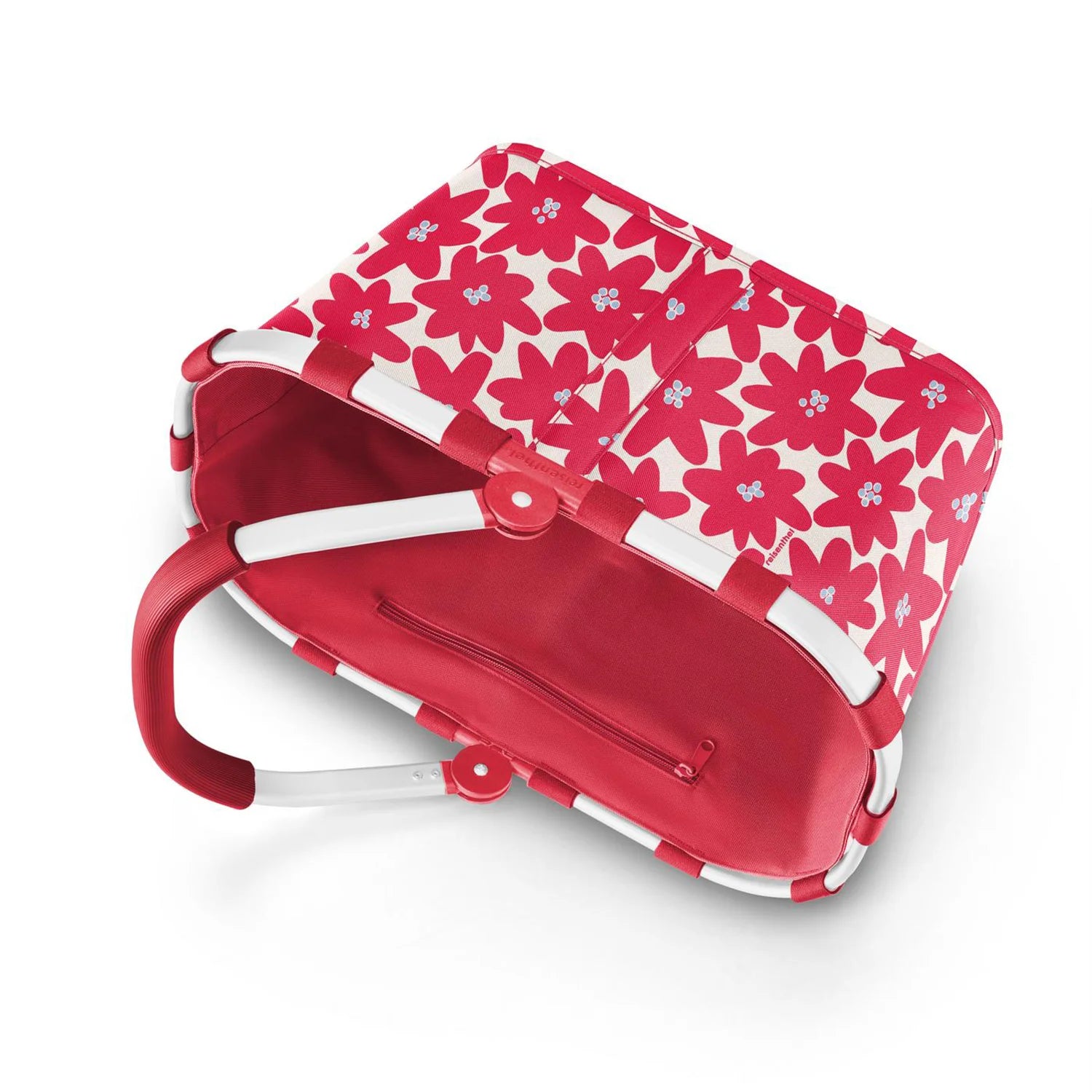 Reisenthel Shopping Carrybag shopping basket 48 cm - Frame Daisy Red