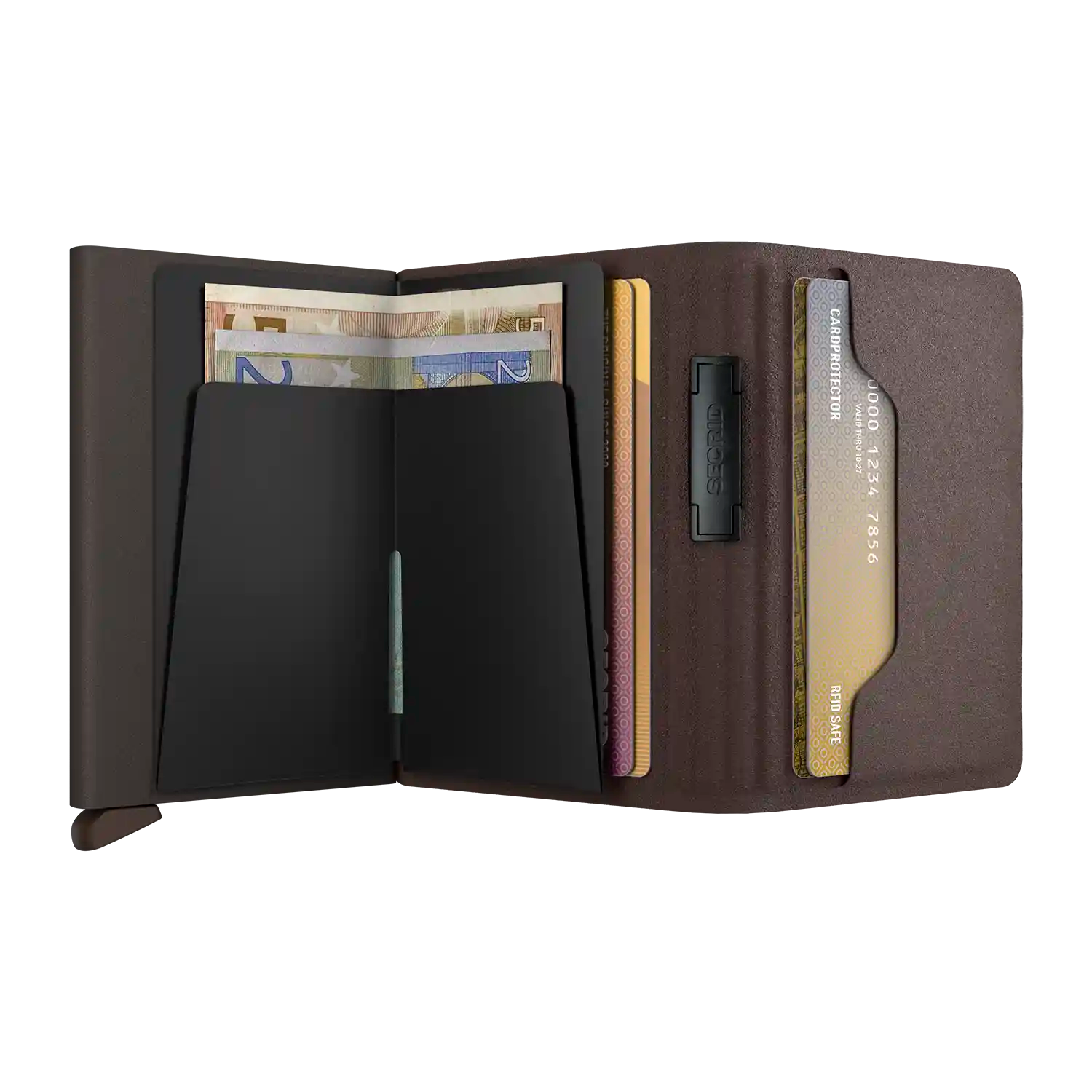 Secrid Wallets Bandwallet LIBA 10 cm - Brown-Brown