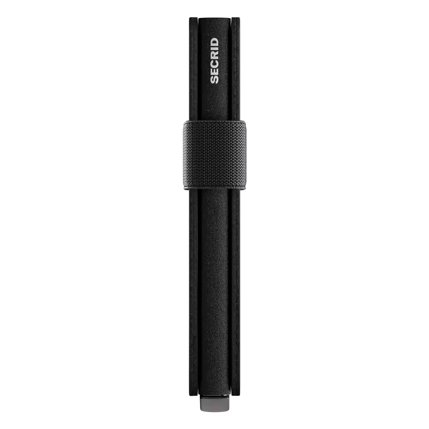 Secrid Bandwallet 10 cm Matte Black-Black - Schlankes Design mit elastischem Band