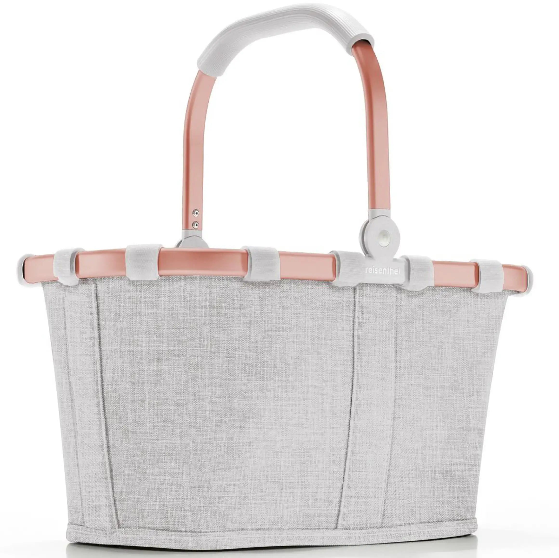 Reisenthel Shopping Carrybag XS Children's Shopping Basket 33 cm - Frame Twist Sky Rose
