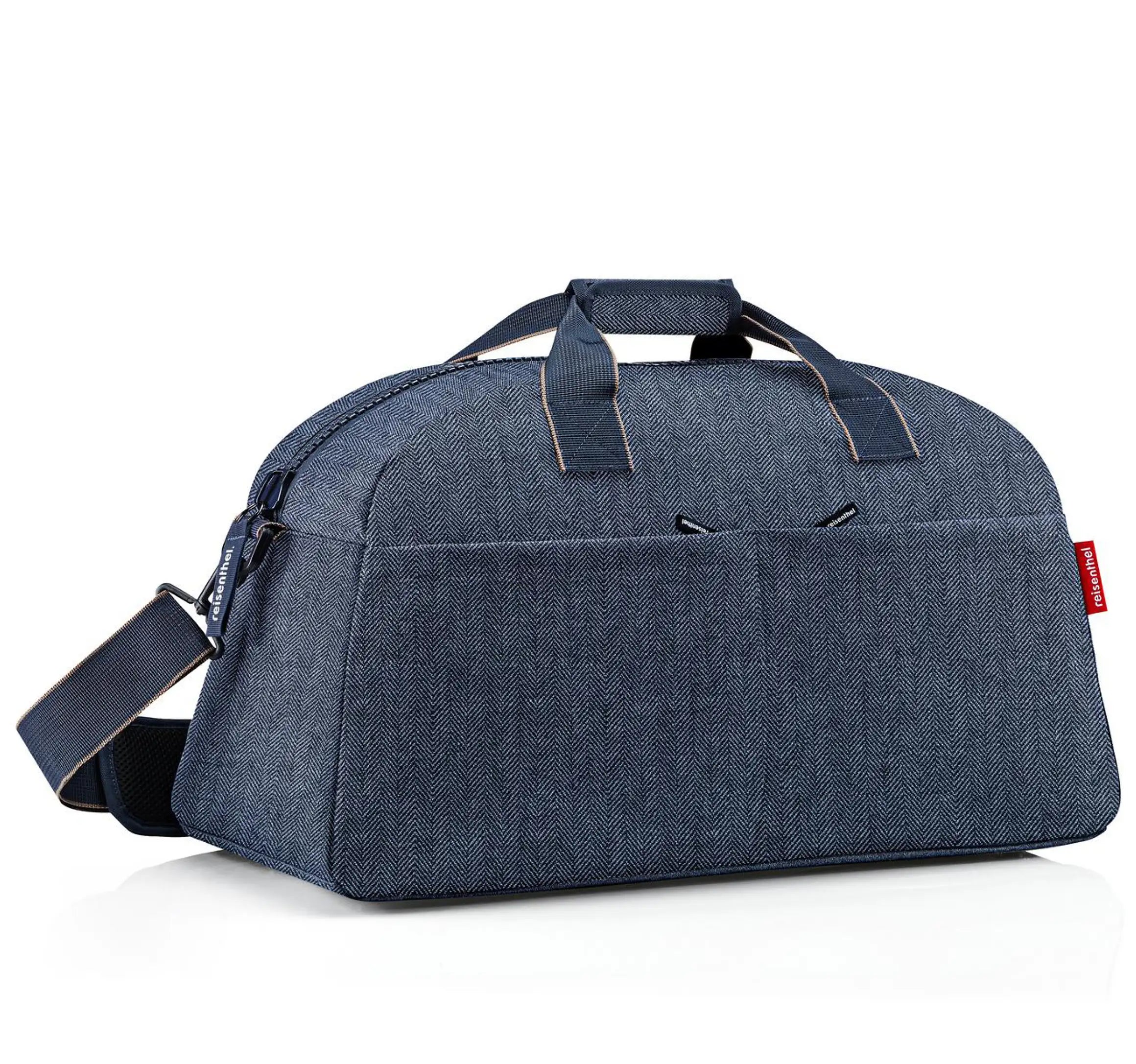 Reisenthel Traveling Canvas Overnighter 60 cm - Herringbone Dark Blue
