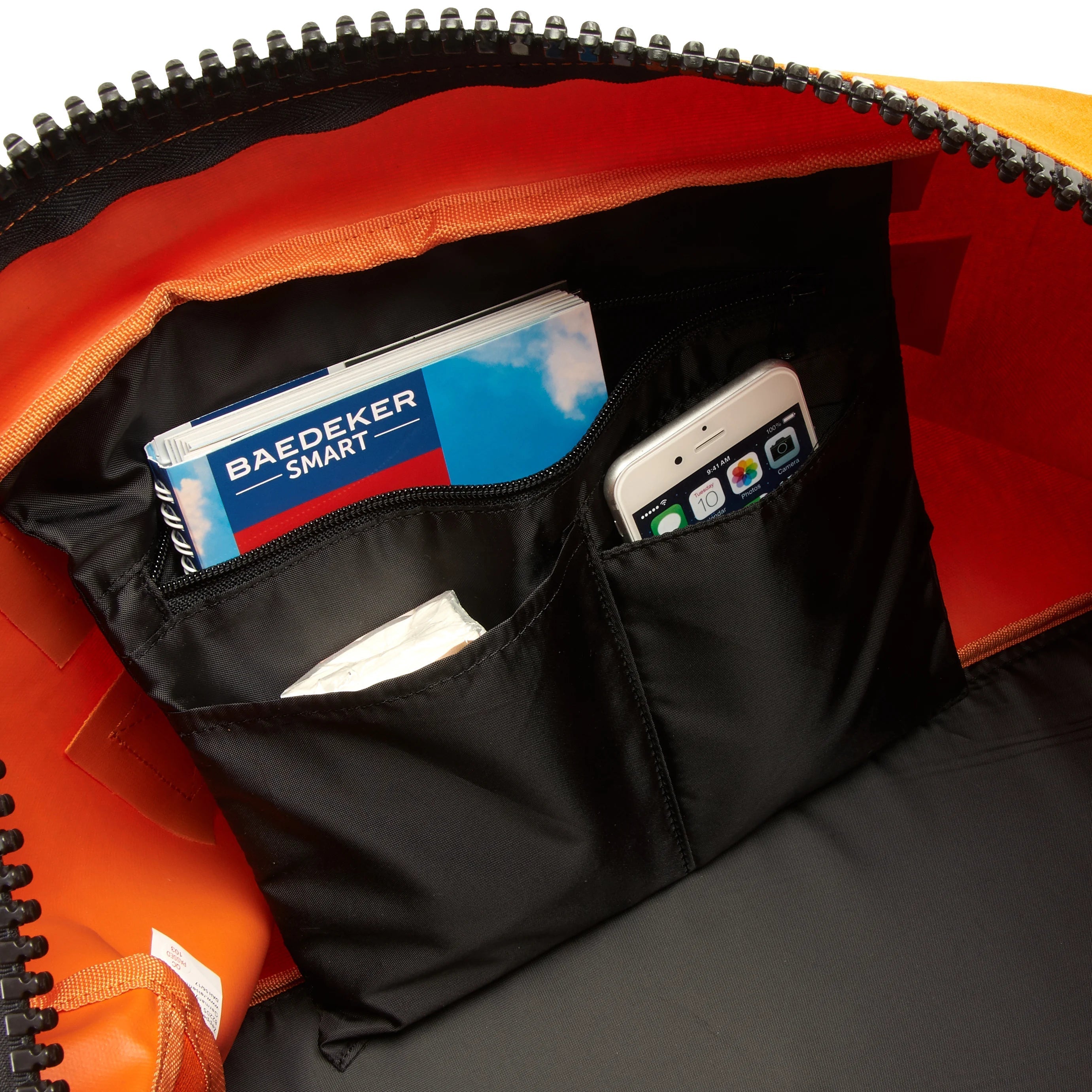 Reisenthel Traveling Canvas Overnighter 60 cm - Herringbone Dark Blue