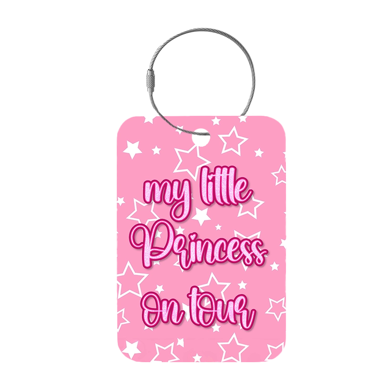 Tag-It Gepäckanhänger 9 cm - My Little Princess - Rosa