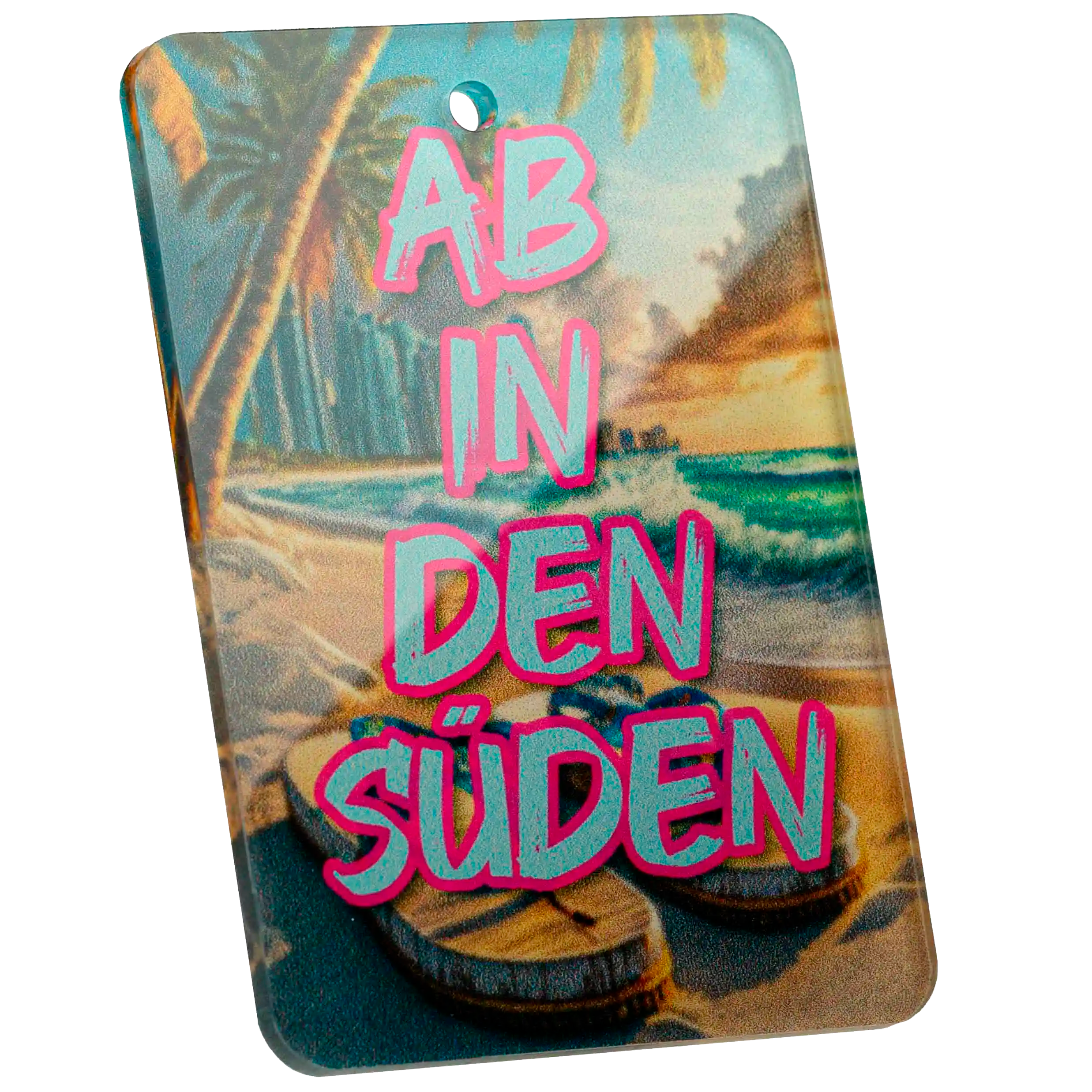Tag-It Luggage Tag 9 cm - Off To - Colorful