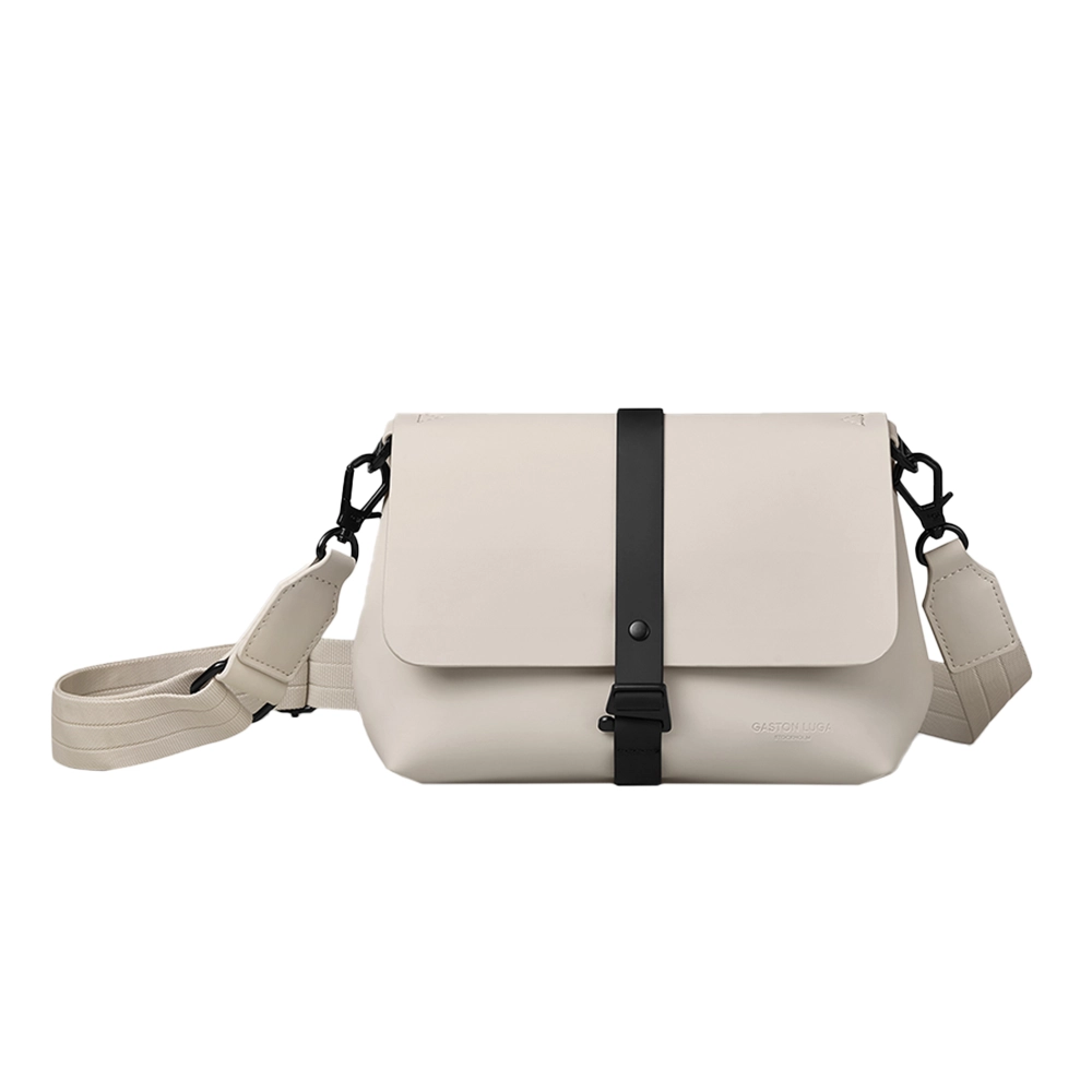 Gaston Luga Spläsh Crossbody Bag 20 cm - Cloud Cream