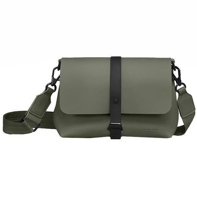 Gaston Luga Spläsh Crossbody Bag 20 cm - Olive