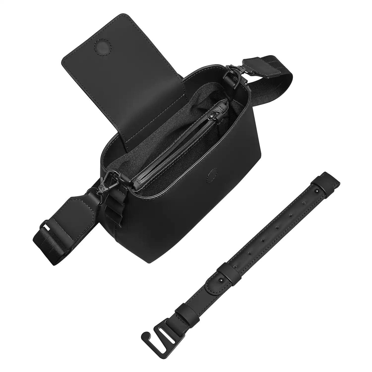 Gaston Luga Spläshini Handtasche 20 cm - Black