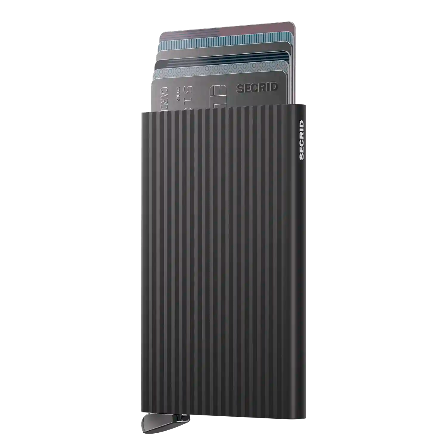 Secrid Premium Cardprotector Fluted - RFID-Blocker mit ausgeschobenen Karten