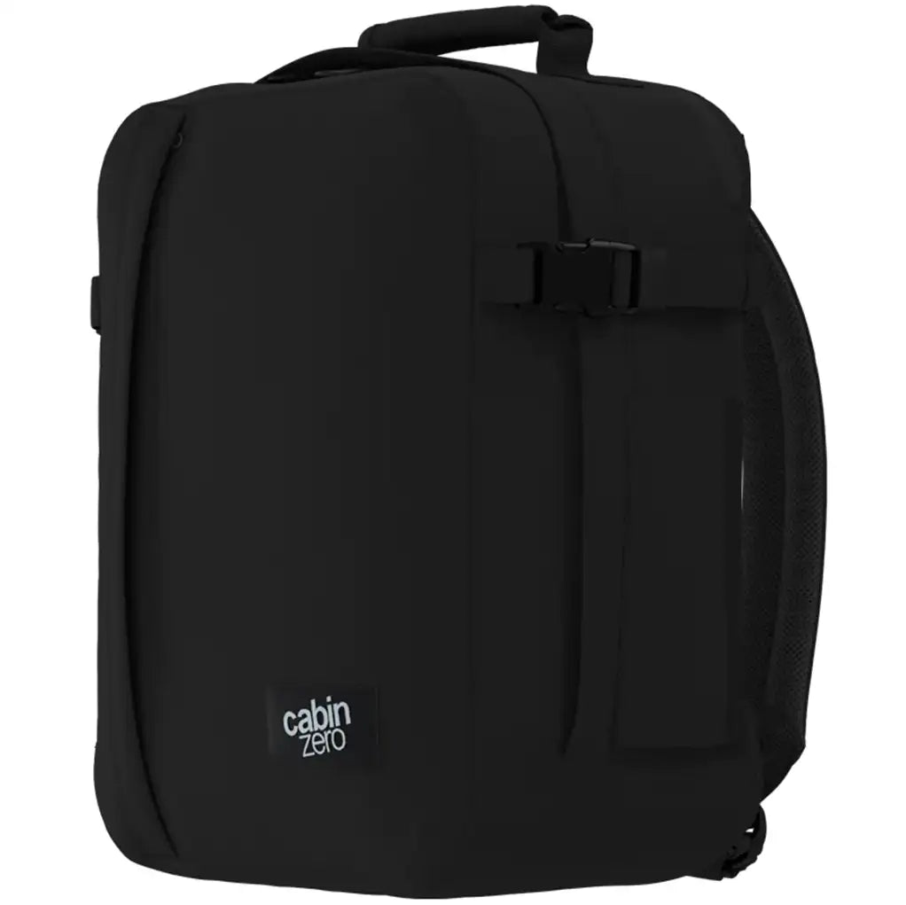 CabinZero Classic 28L Cabin Tech Backpack 42 cm - Absolute Black