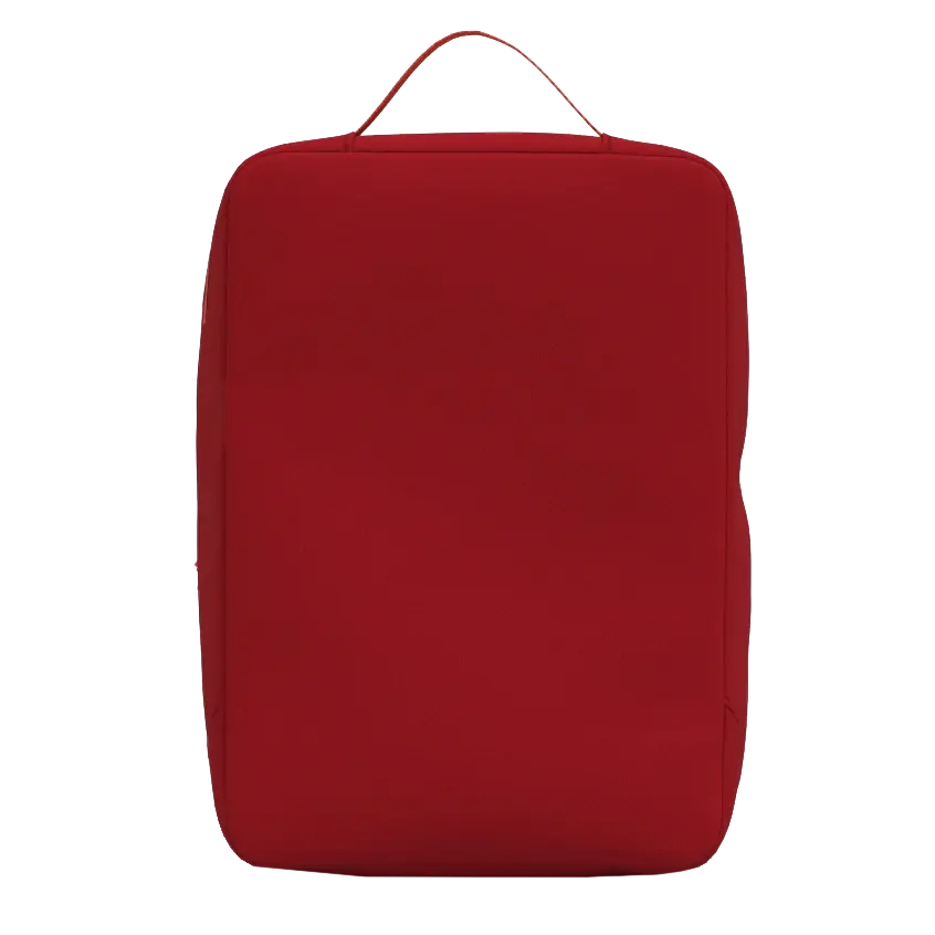 CabinZero Classic Packing Cube in Fiesta Red - Rückansicht