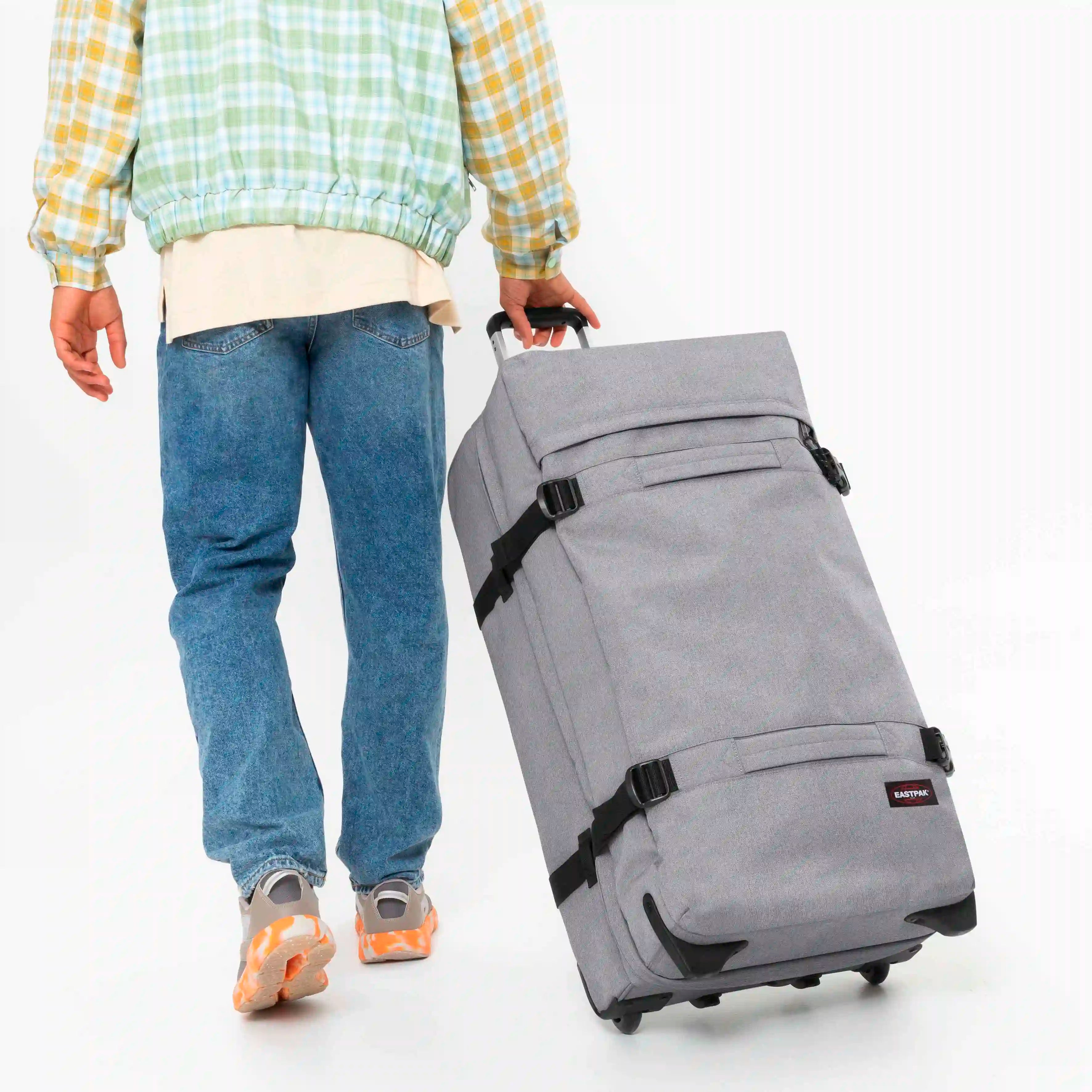 Eastpak Authentic Travel Transit'r L rolling travel bag 79 cm - Sunday Grey
