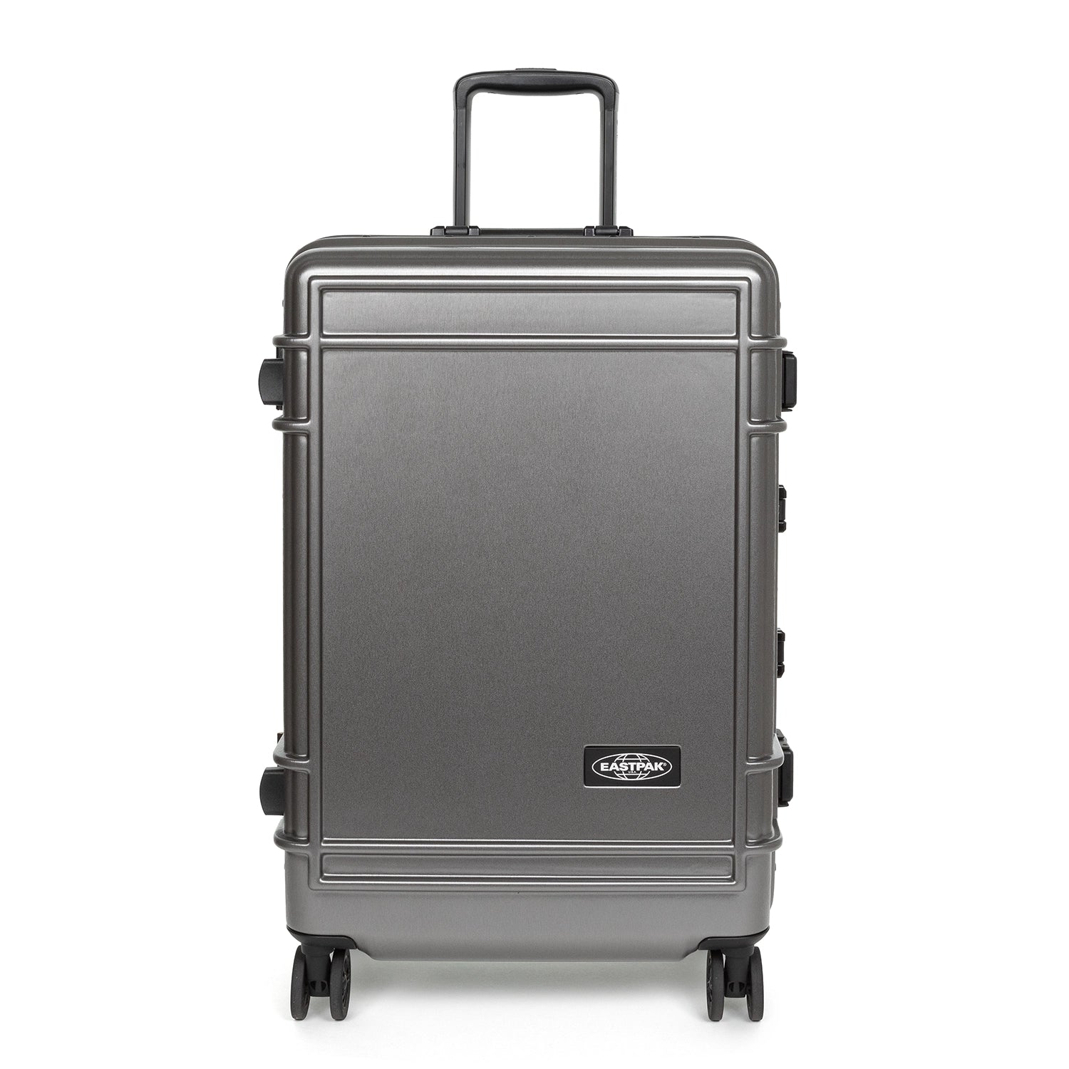 Eastpak Resist'r Case M 4-Rollen Trolley 69 cm - Brushed Metal