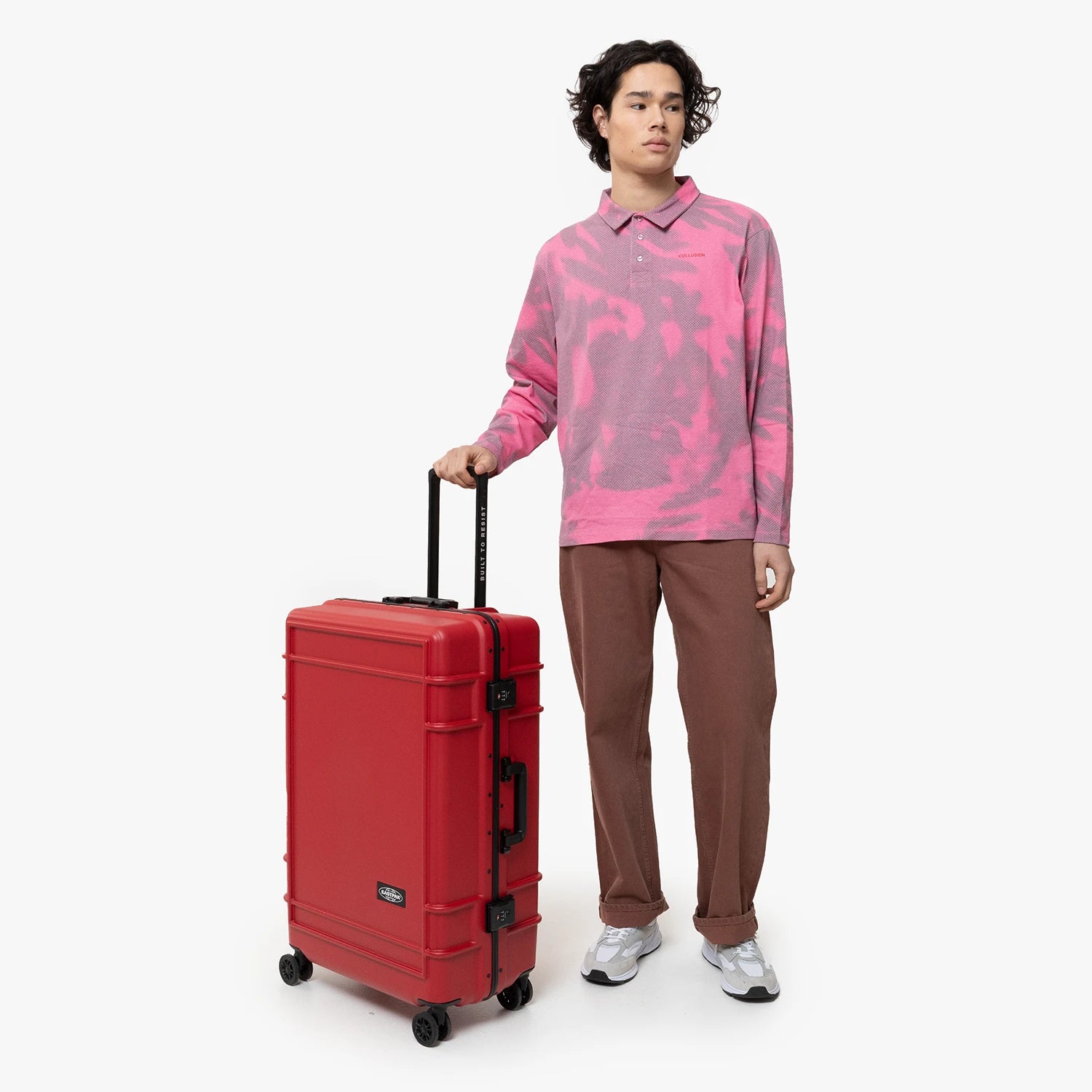 Eastpak Resist'r Case L 4-Rollen Trolley 78 cm - Brushed Metal