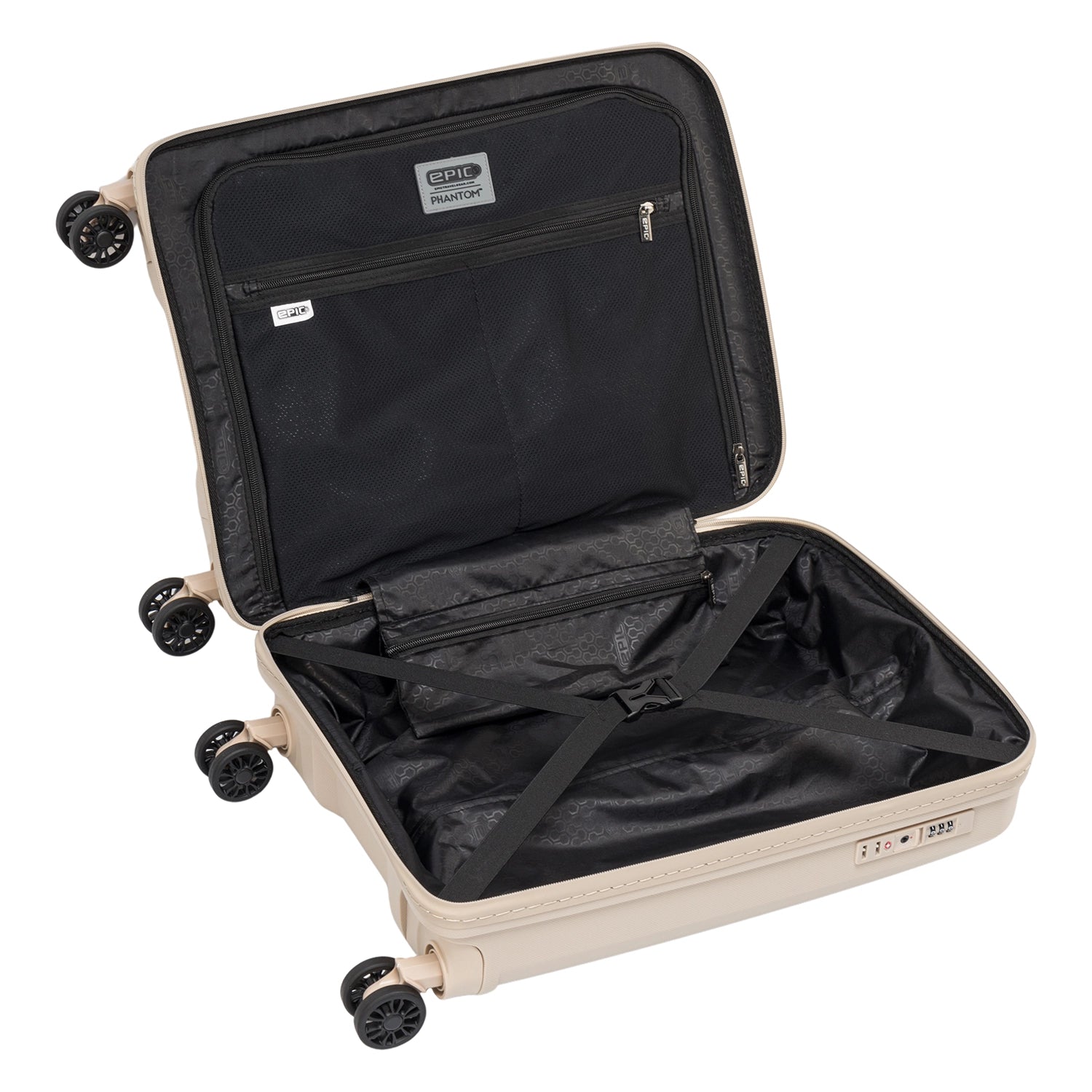 EPIC Phantom SL 4-Rollen Kabinentrolley 55 cm - Carnation Sand