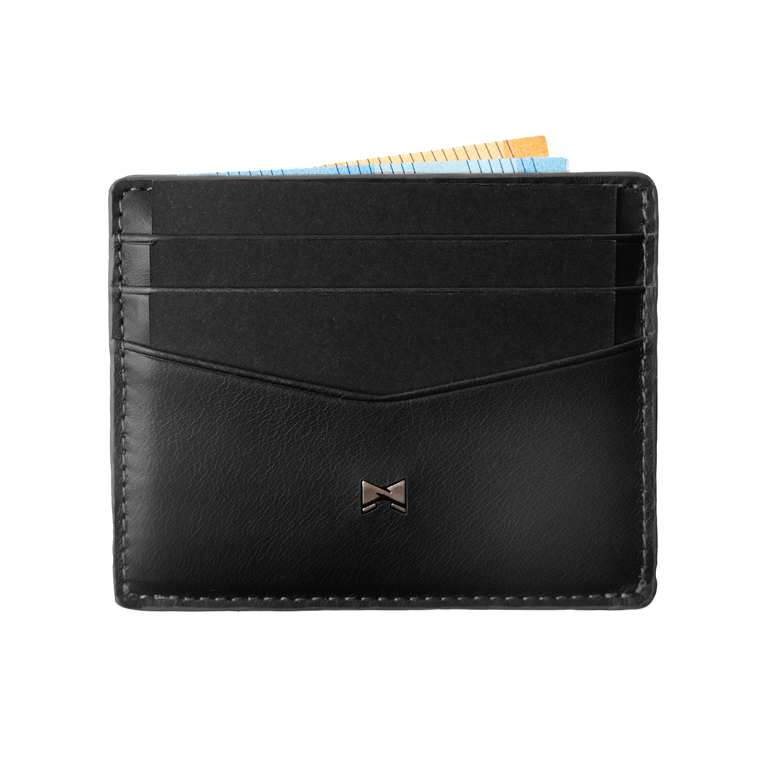 Gentlemen's Slimwallet Fine Kartenetui 10 cm - Black