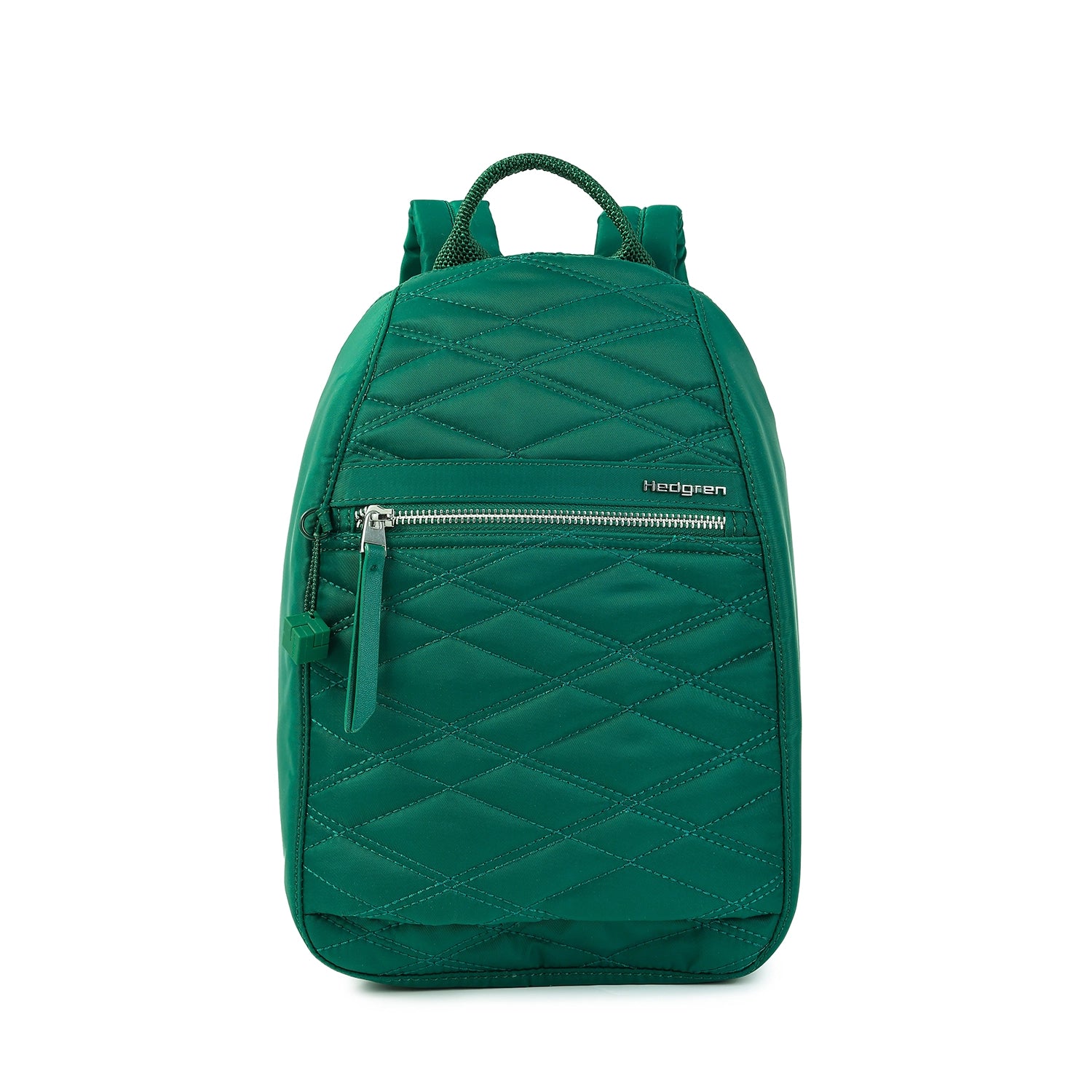 Hedgren Inner City 2 Vogue RFID Backpack 30 cm - New Quilt Varsity Green
