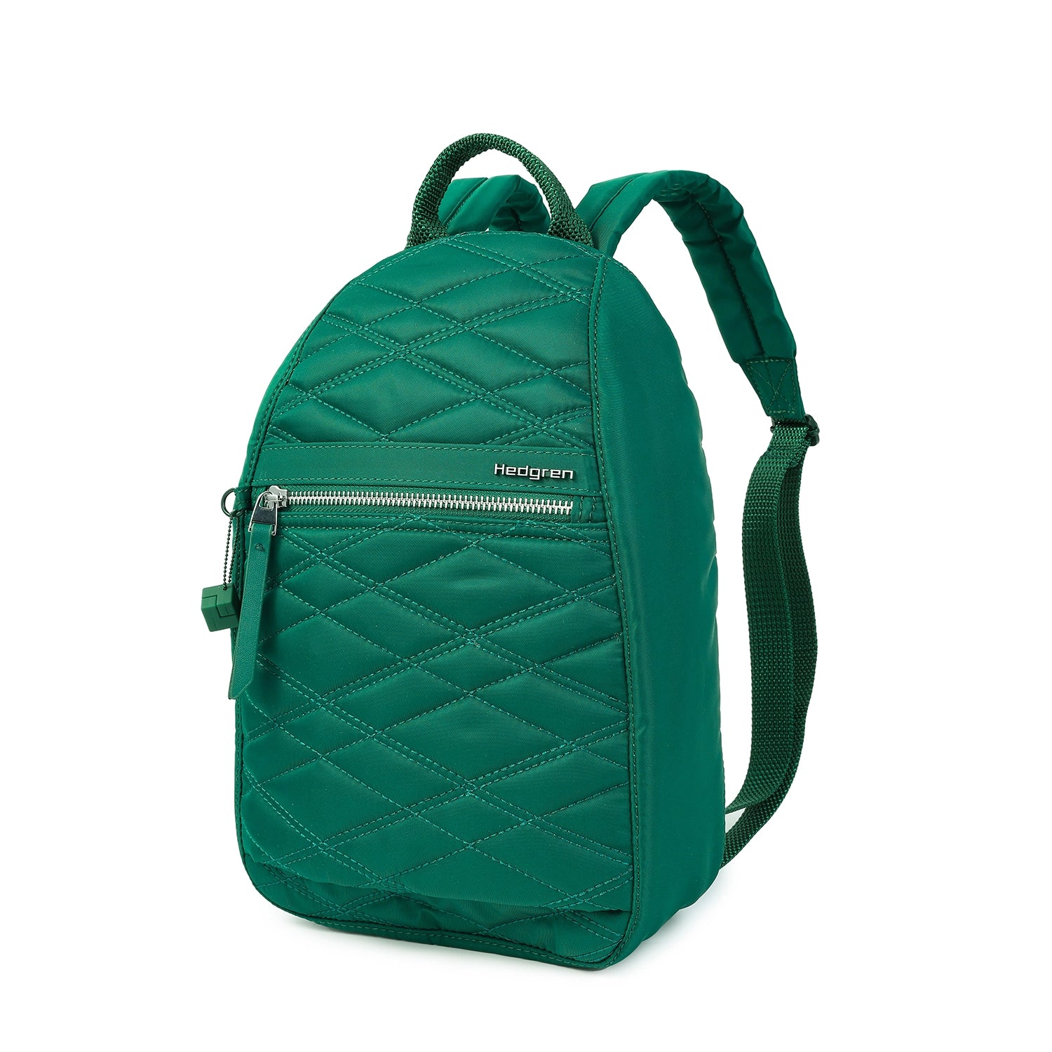 Hedgren Inner City 2 Vogue RFID Backpack 30 cm - New Quilt Varsity Green