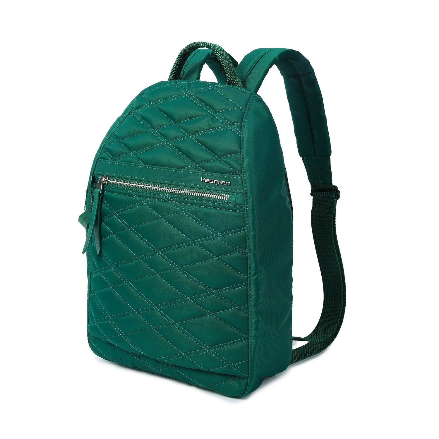 Hedgren Inner City 2 Vogue L RFID Backpack 35 cm - New Quilt Varsity Green