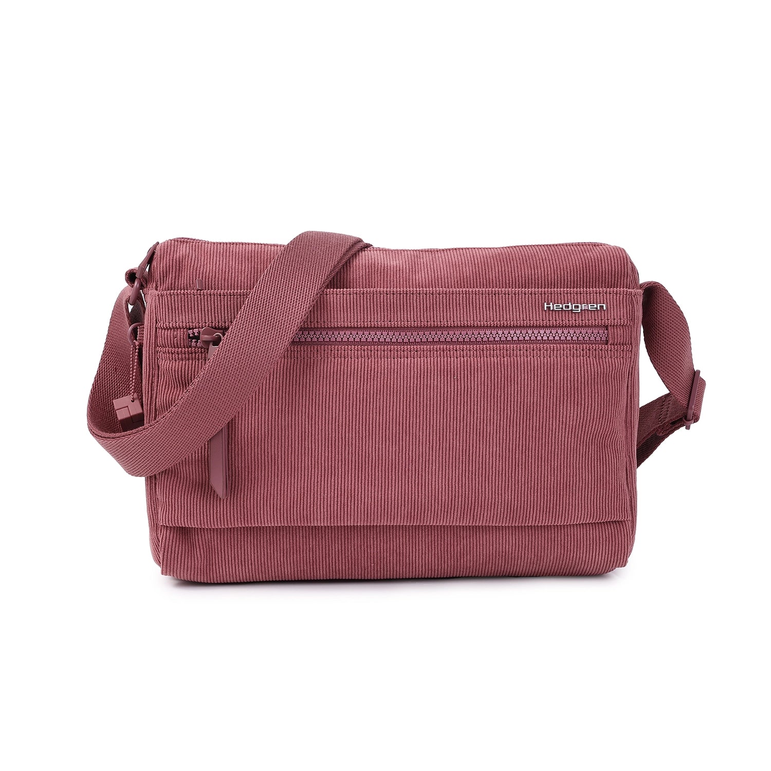 Hedgren Inner City 2 Eye RFID Schultertasche 27 cm - Corduroy Dusty Rose