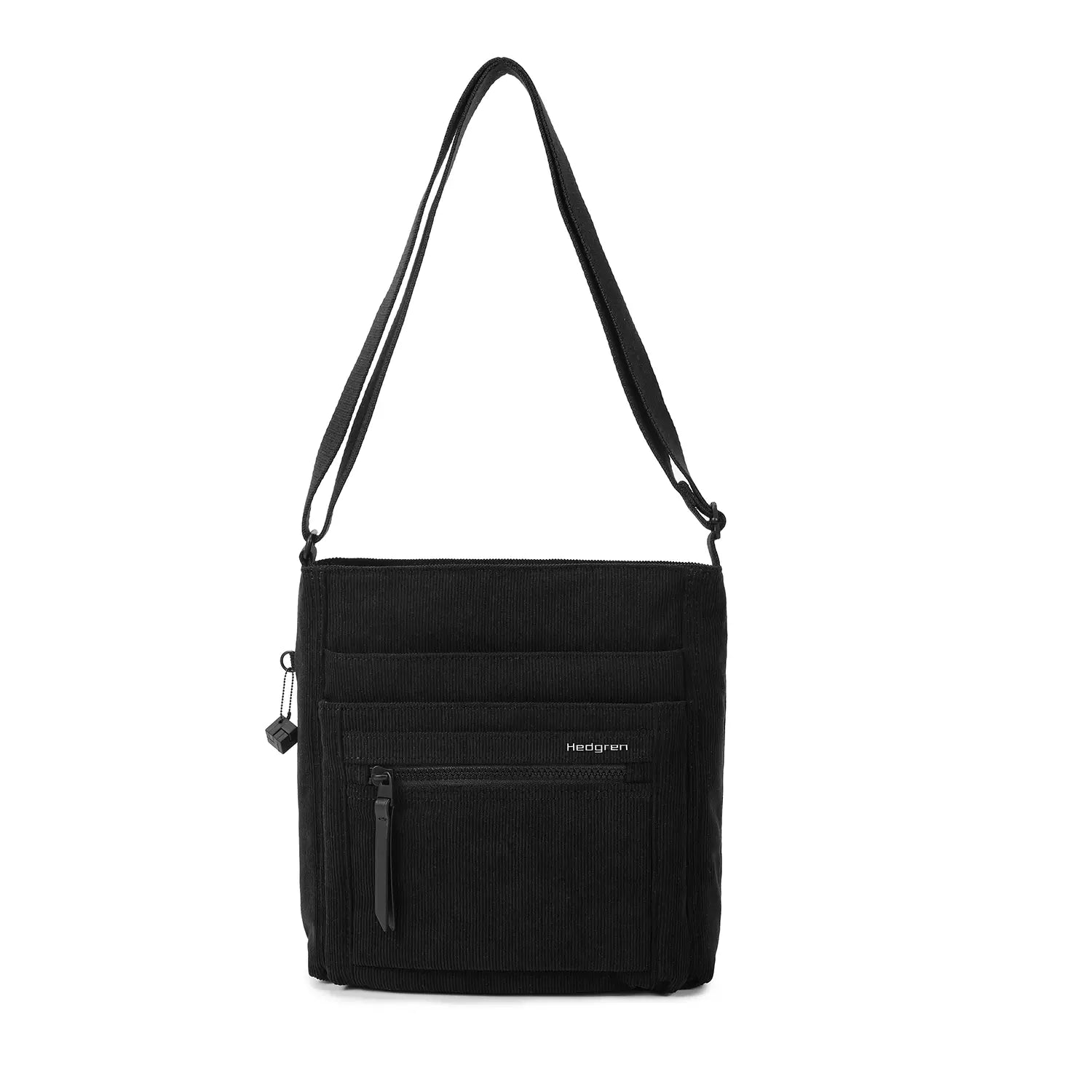 Hedgren Inner City Orva RFID shoulder bag 25 cm - Corduroy Black